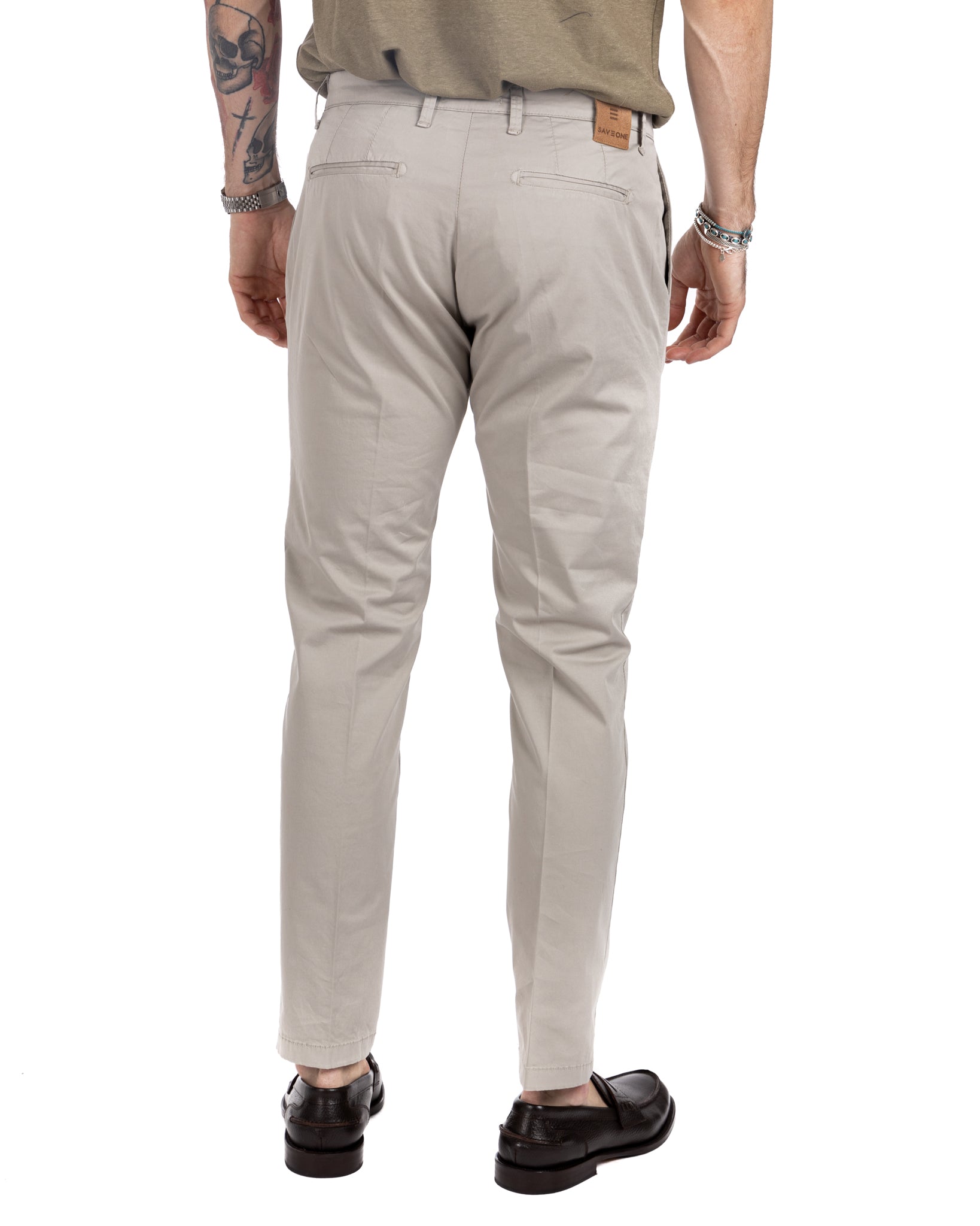 Miles - trousers with twine pleats