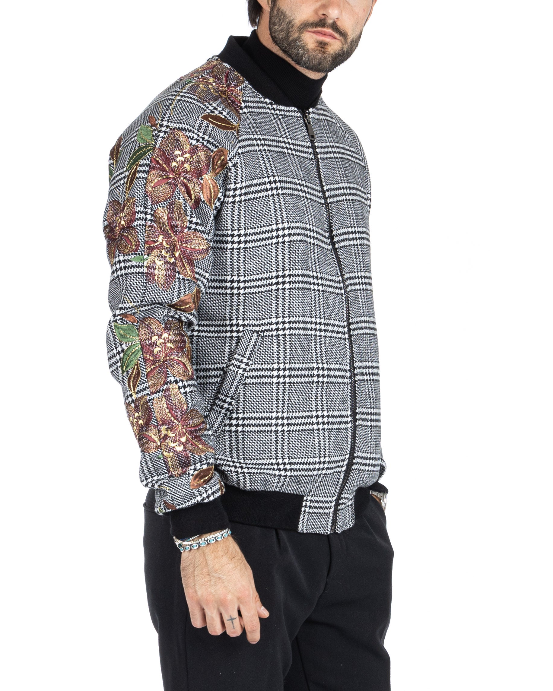 JHONNY - FLOWER PATTERN HOOOTY BOMER
