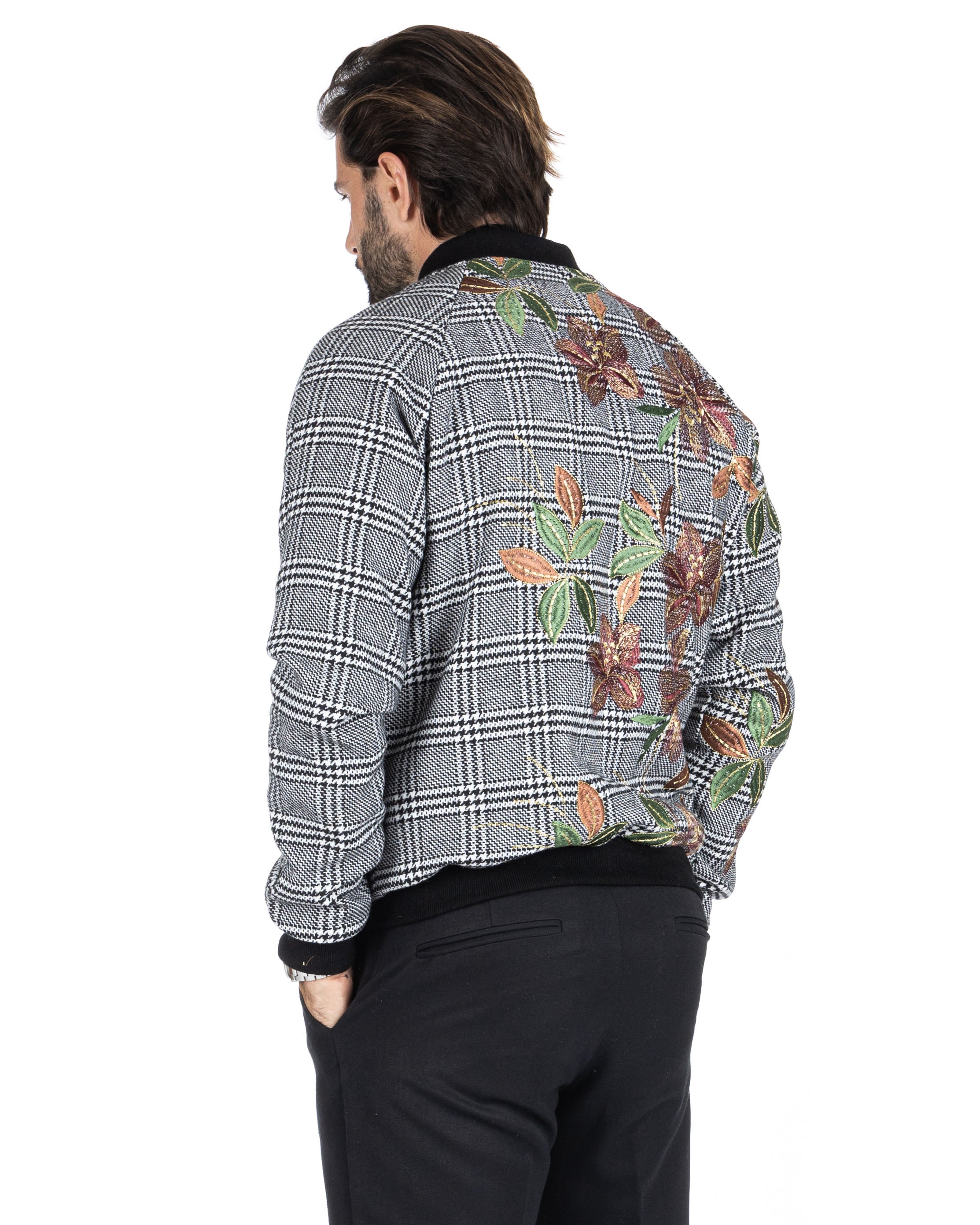 JHONNY - FLOWER PATTERN HOOOTY BOMER