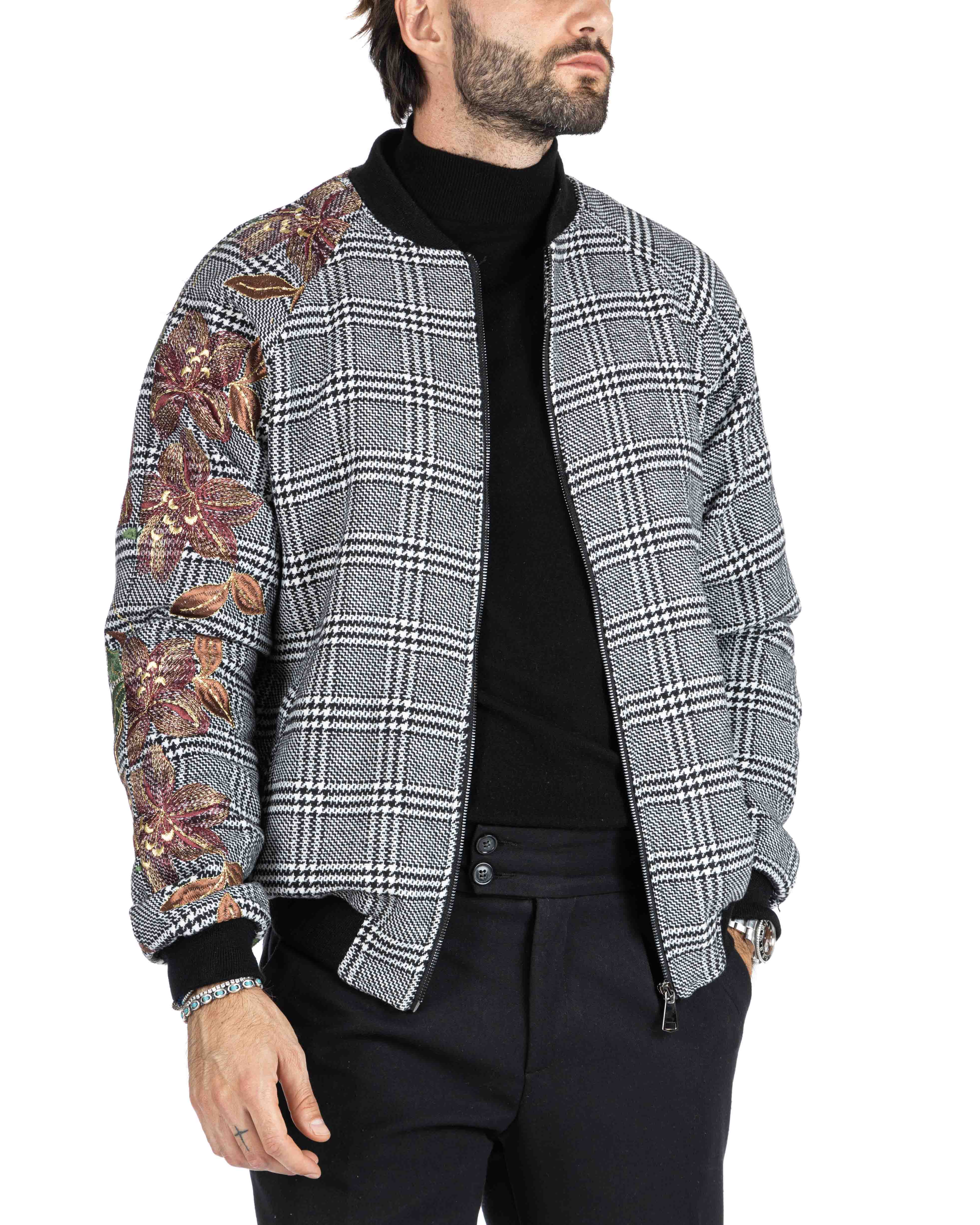 JHONNY - FLOWER PATTERN HOOOTY BOMER