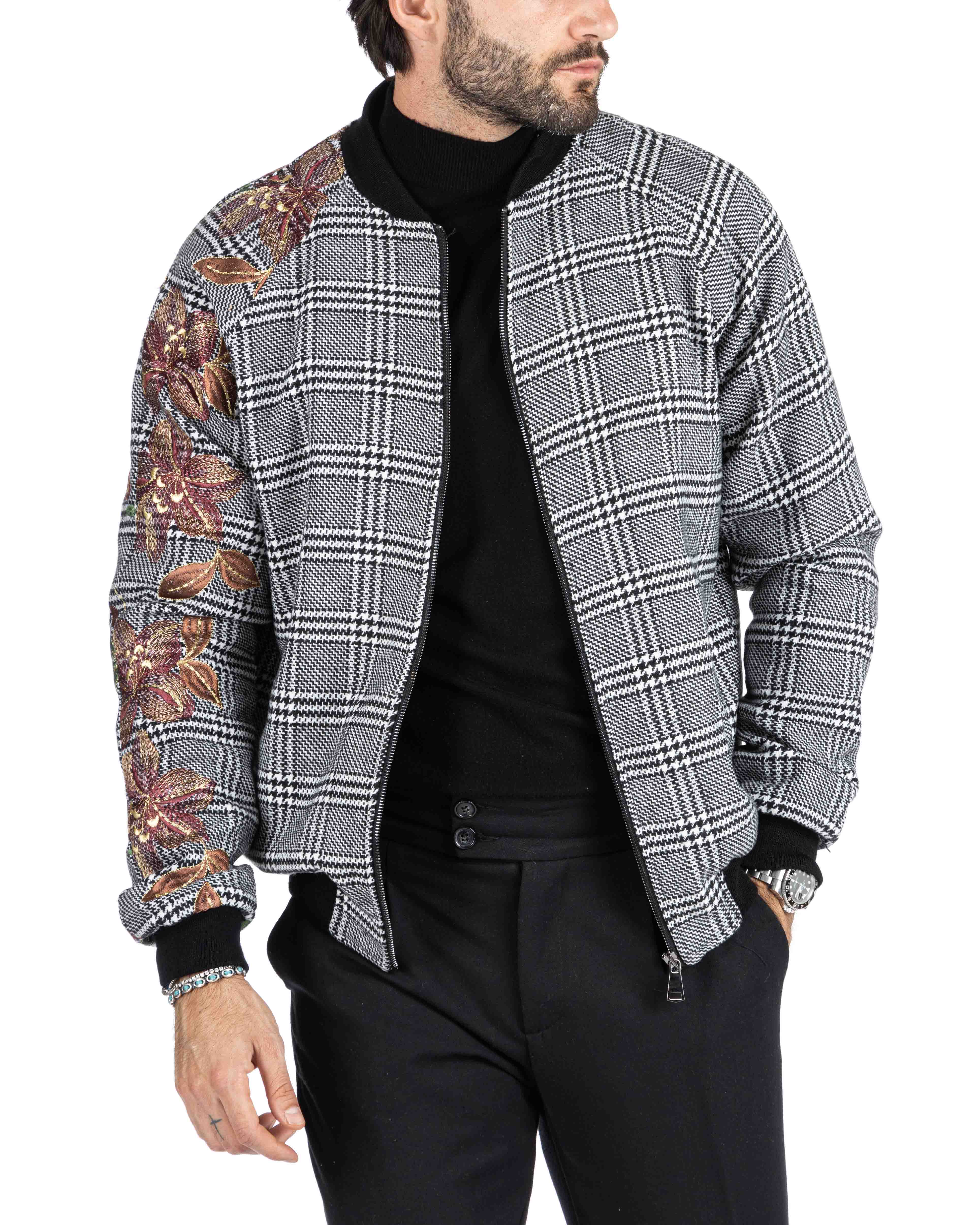 JHONNY - FLOWER PATTERN HOOOTY BOMER