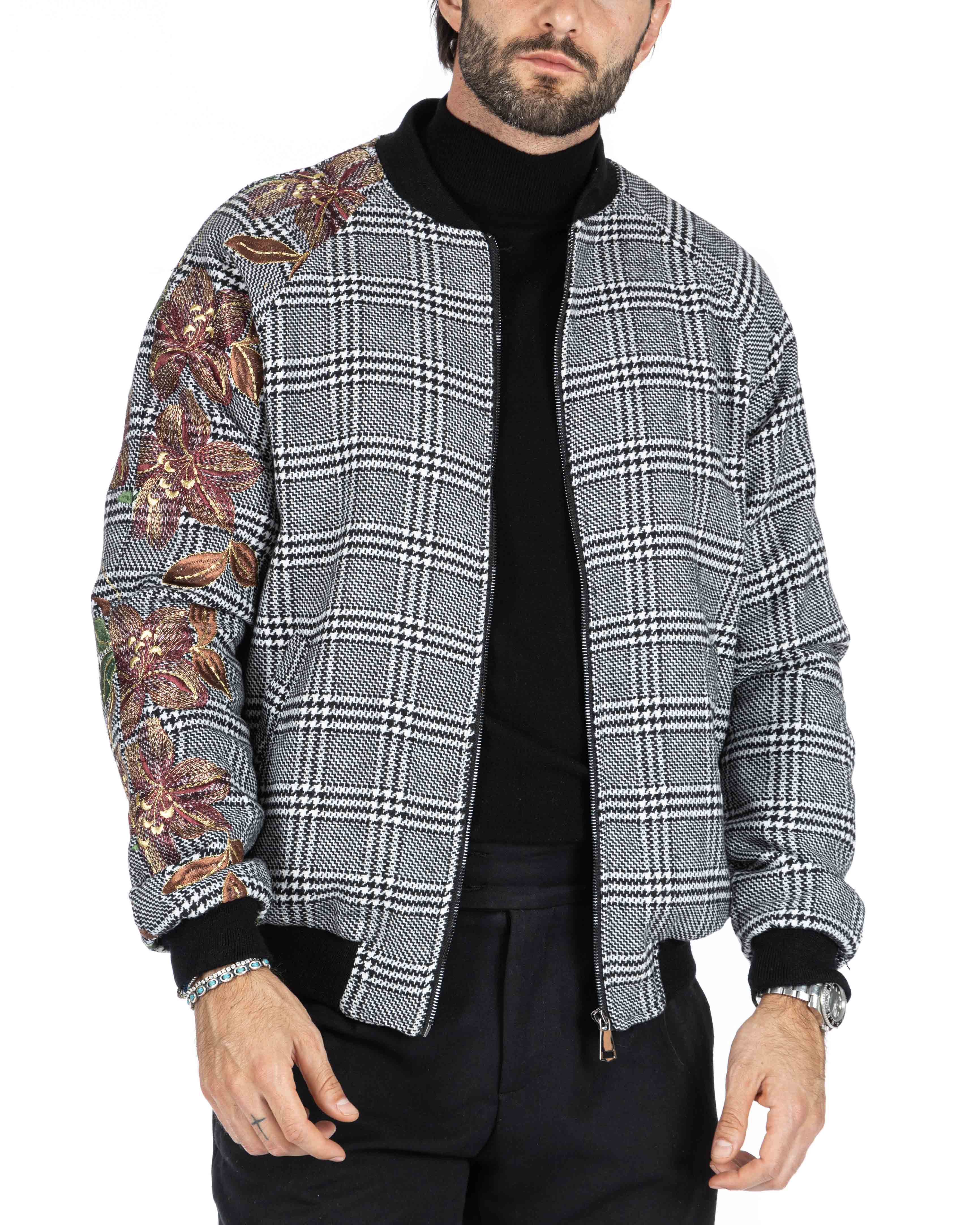 JHONNY - FLOWER PATTERN HOOOTY BOMER