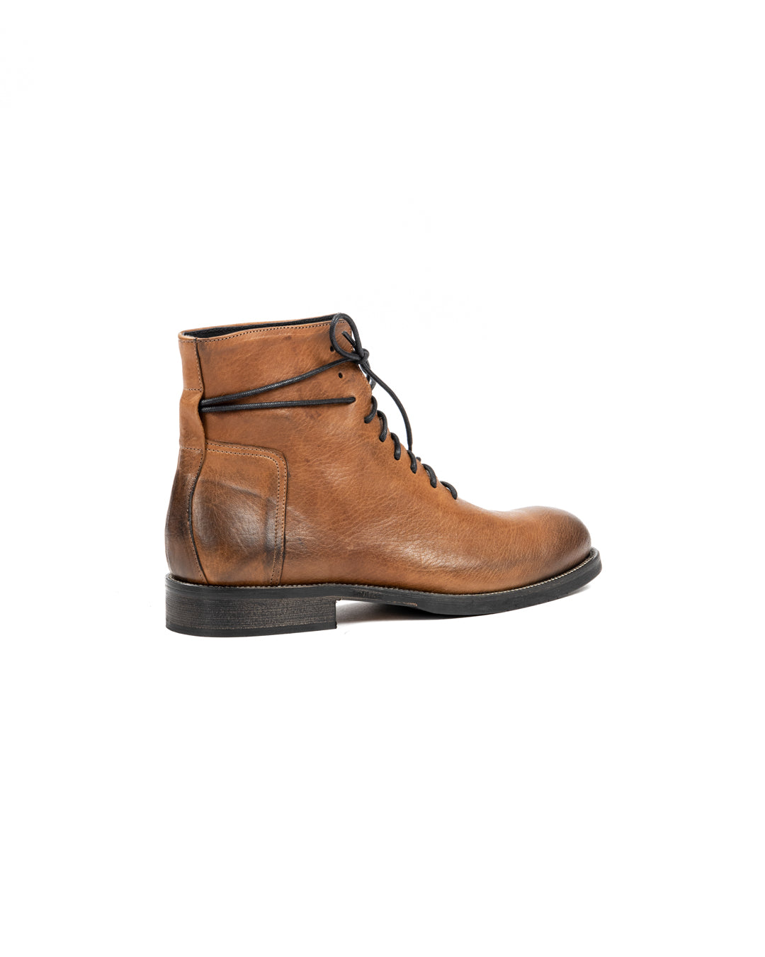 HOUSTON - TOBACCO WASHED LEATHER BOOTS