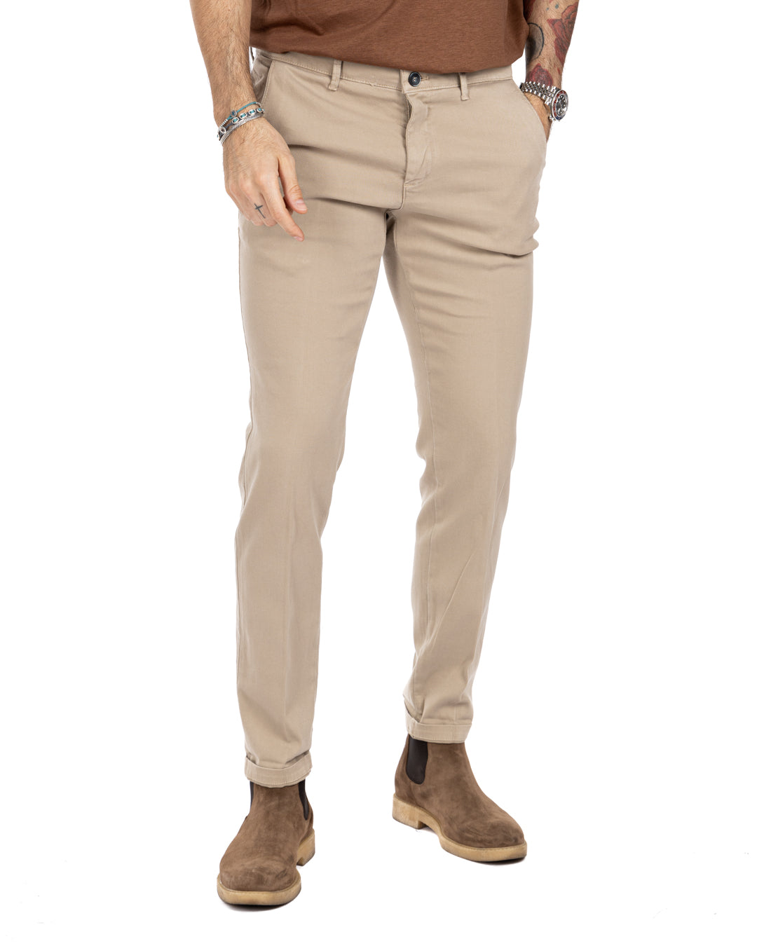 Jack - beige armored trousers