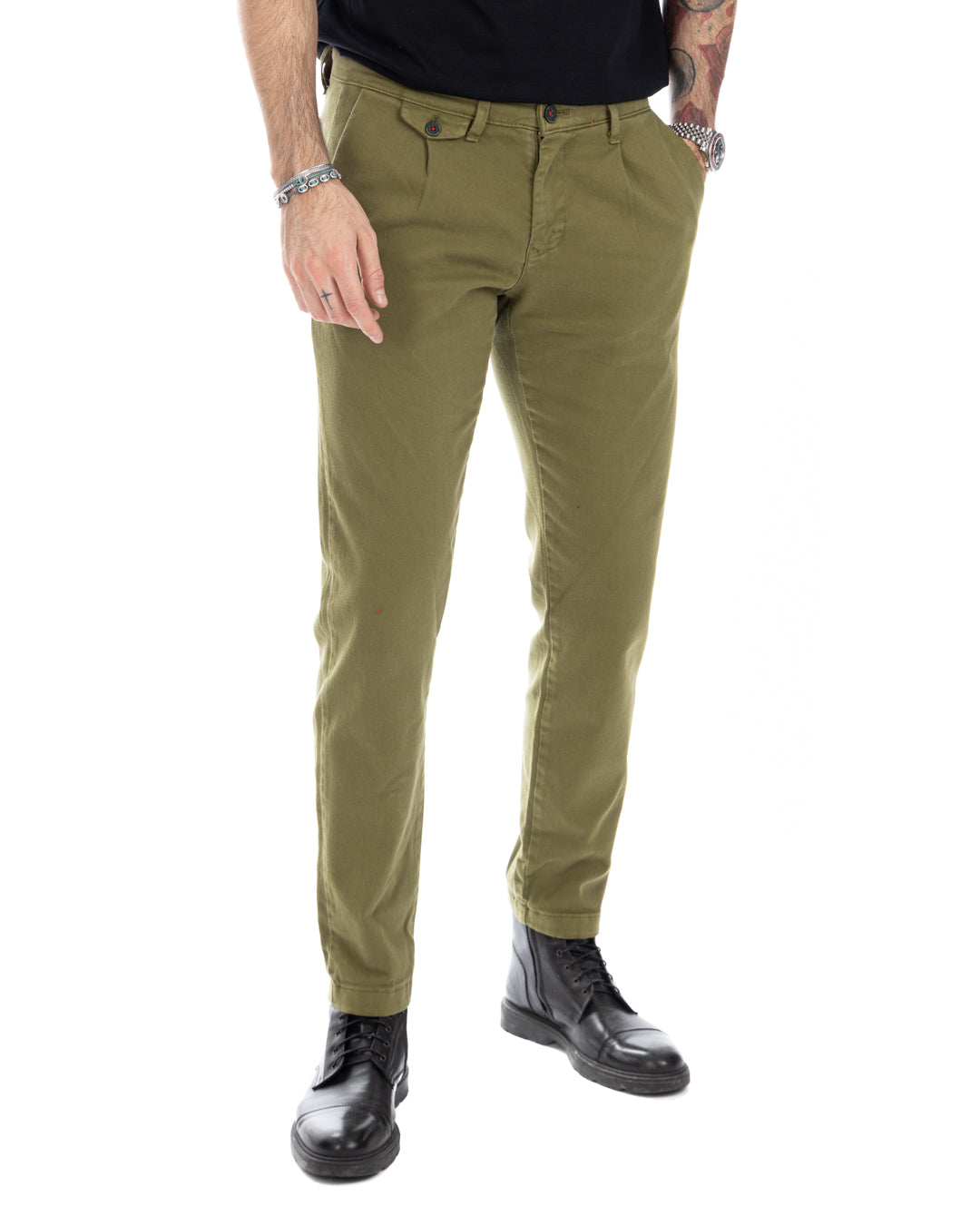 Trafalgar - olive bull jeans