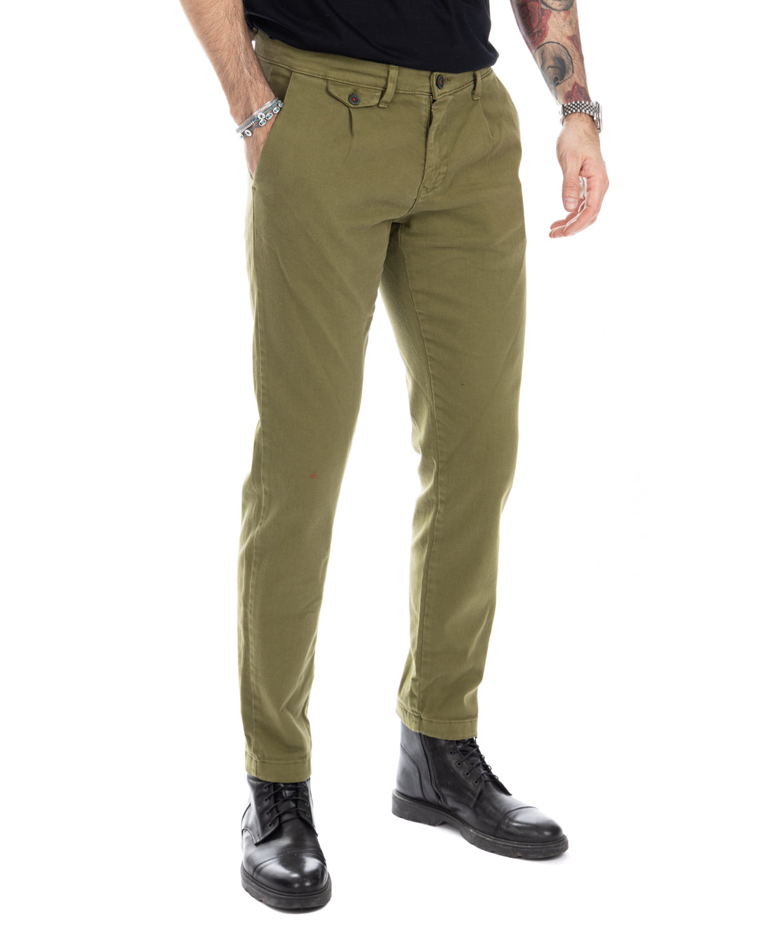 Trafalgar - olive bull jeans