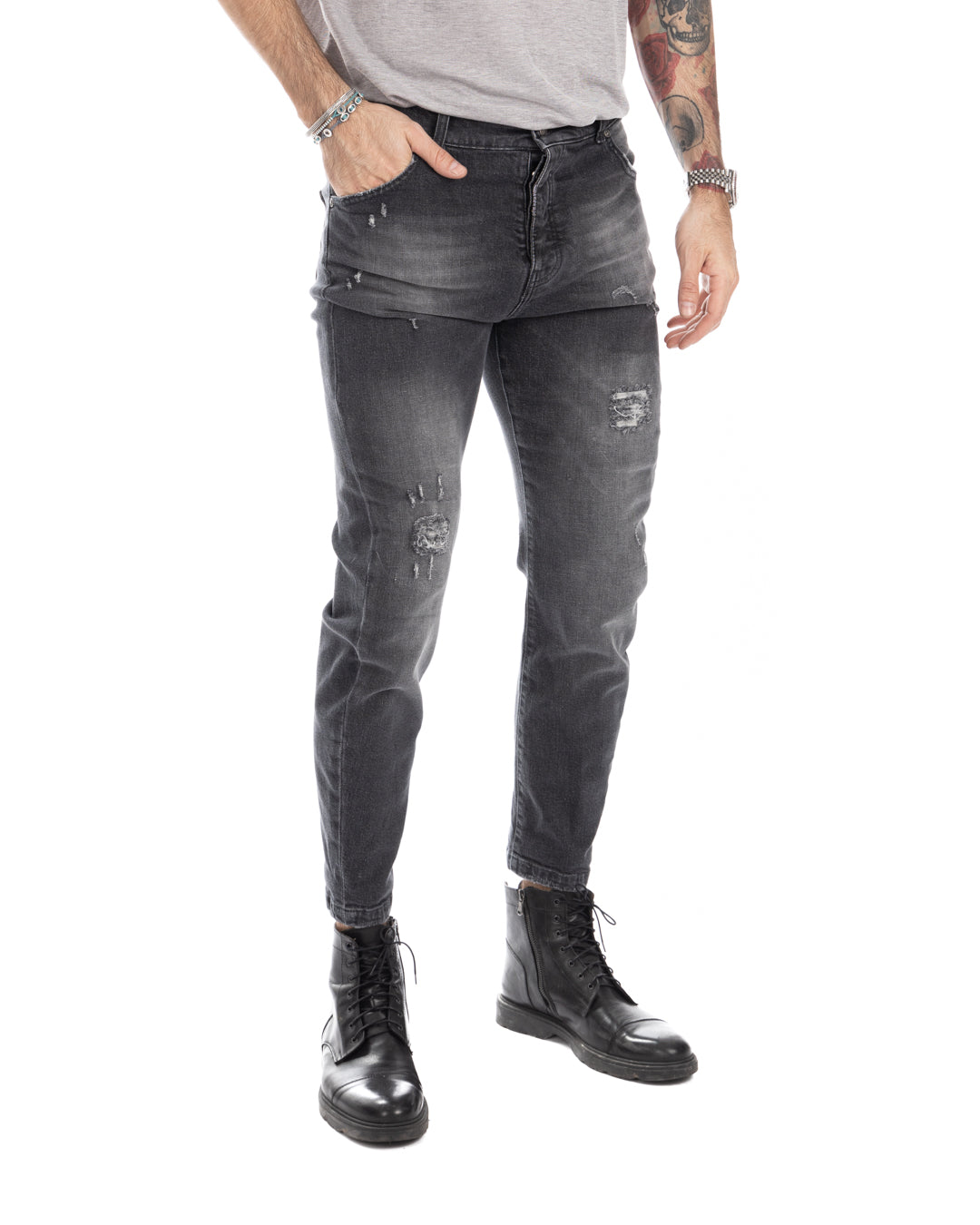Soho - dark wash skinny jeans