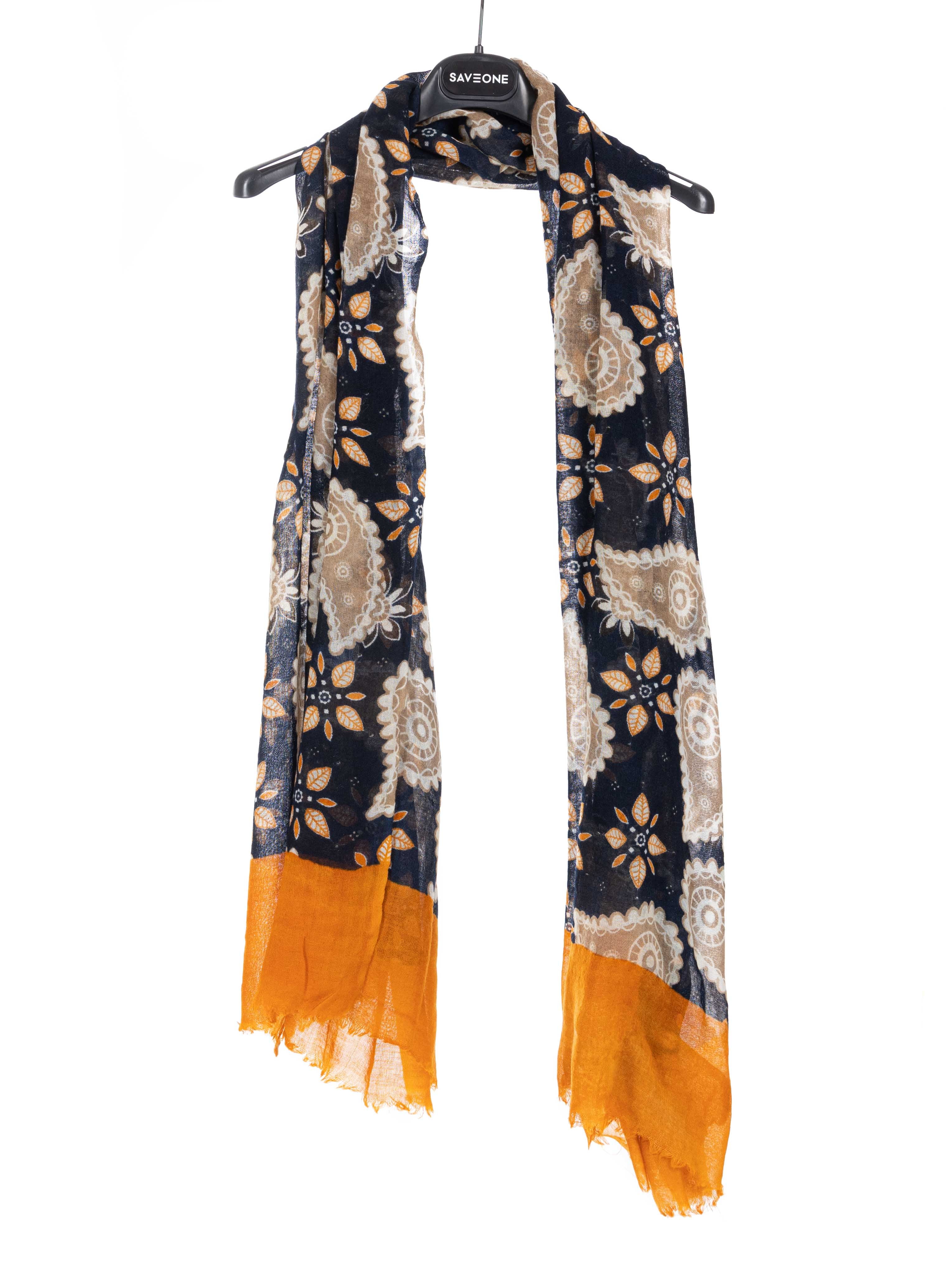 Salè - blue wool scarf