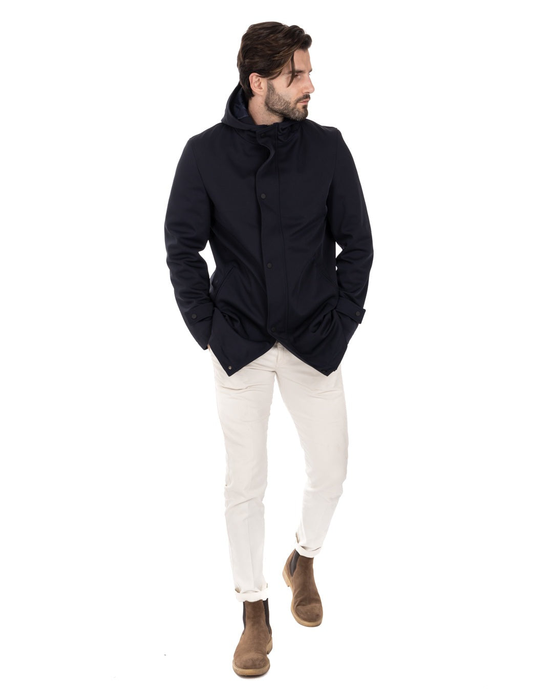 Dylan - blue technical jacket