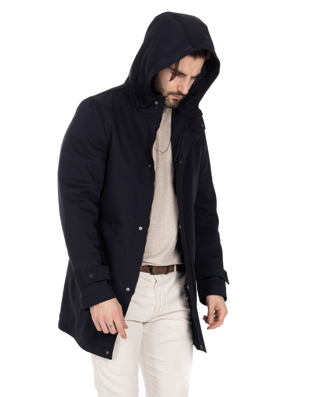 Dylan - blue technical jacket