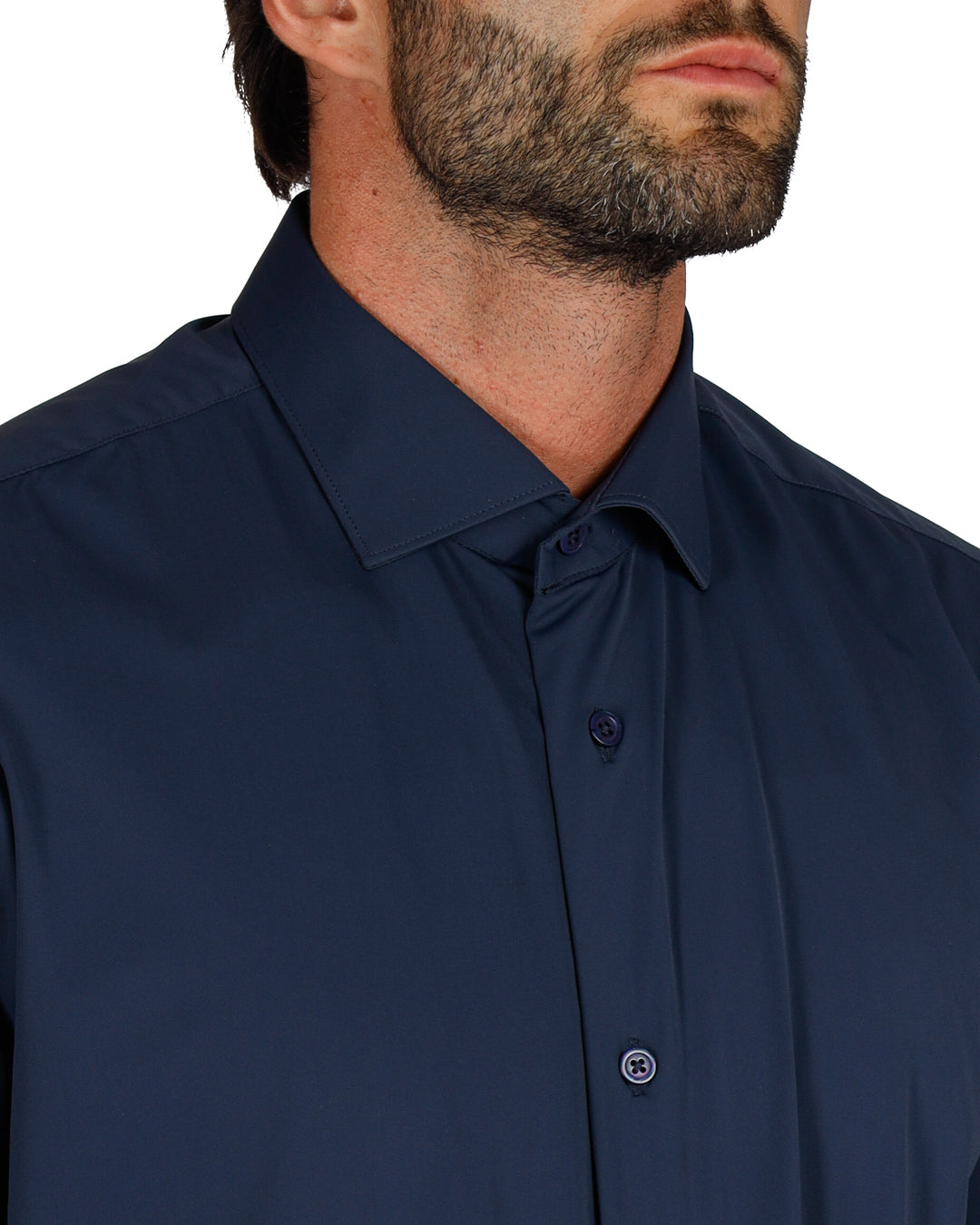 Teck - classic blue technical shirt