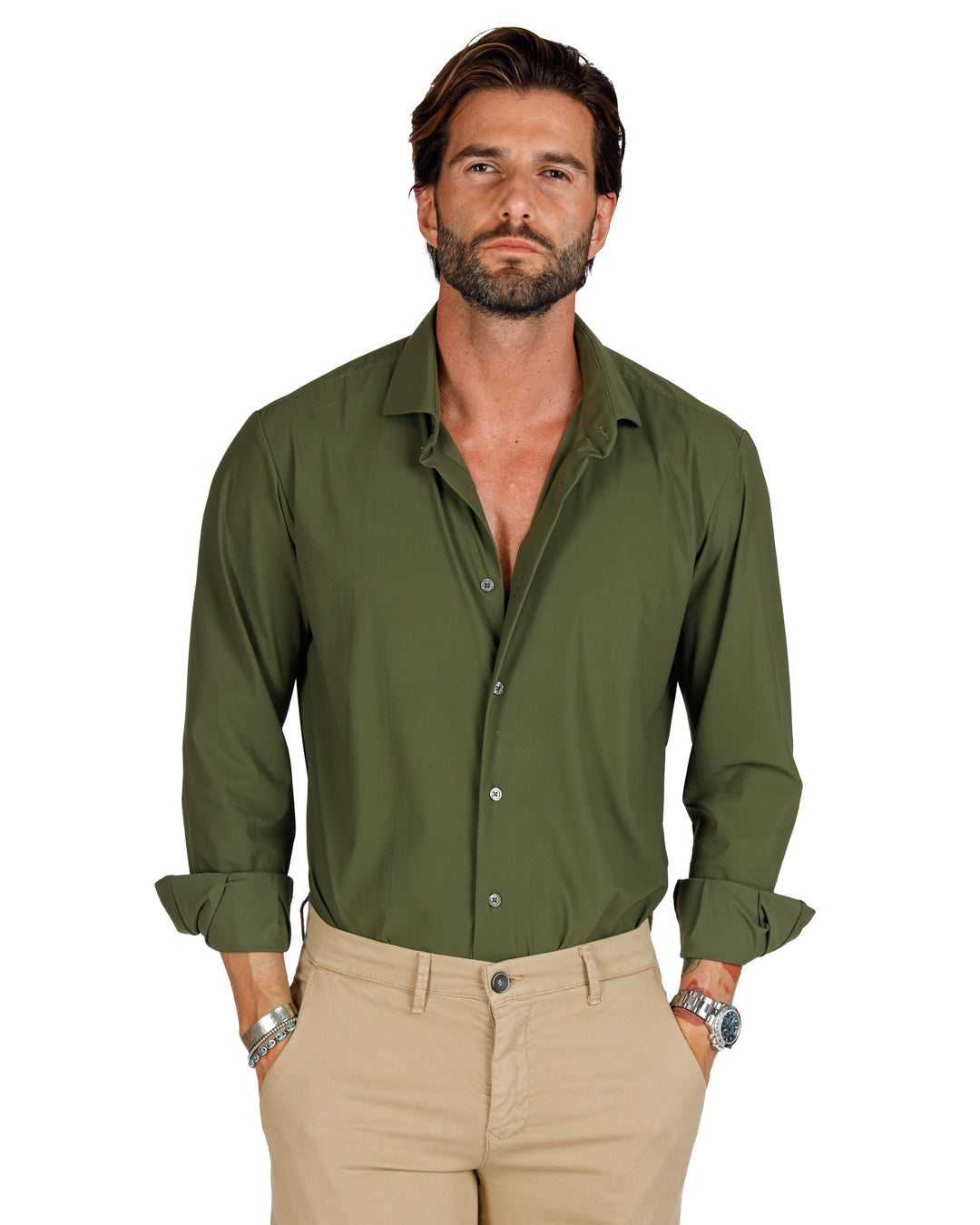 Teck - classic military technical shirt