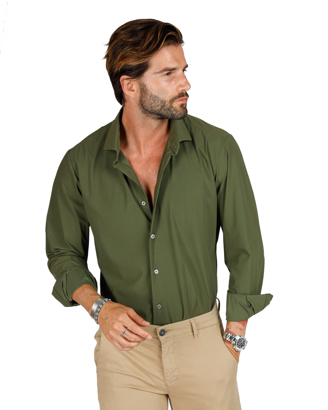 Teck - classic military technical shirt