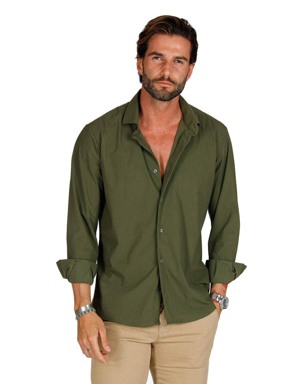Teck - classic military technical shirt