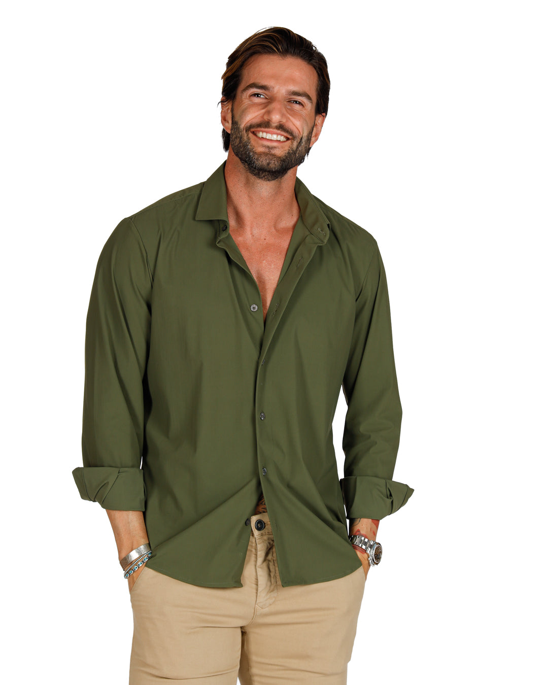 Teck - classic military technical shirt