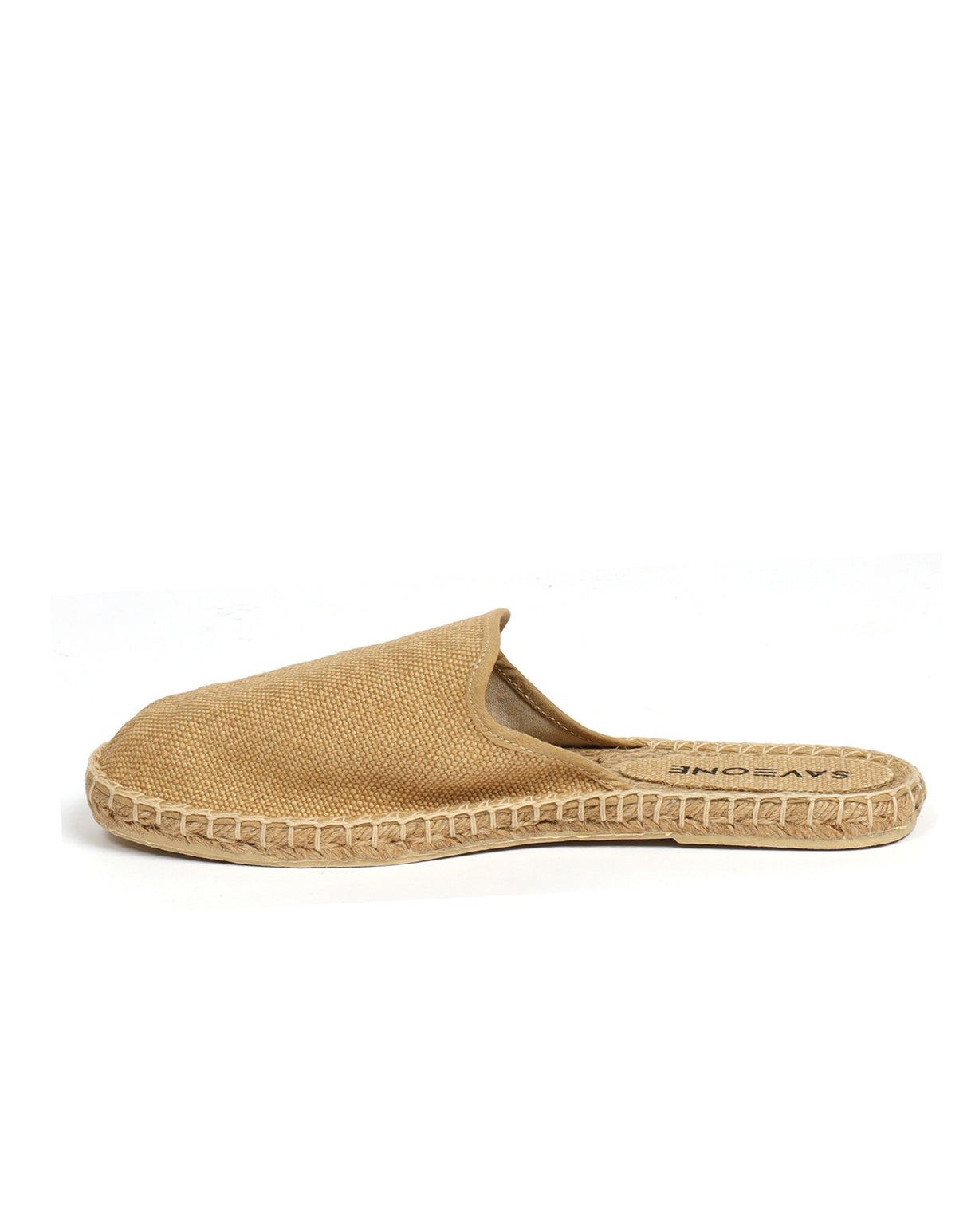 Portofino - camel espadrille mules