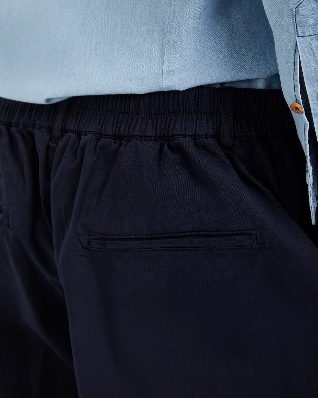 Pantalón Wels de algodón azul