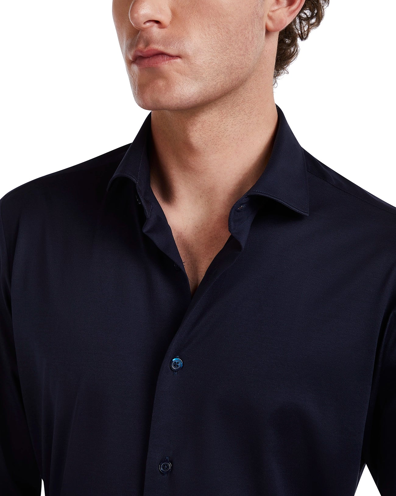 Camicia Miyagi in cotone blu