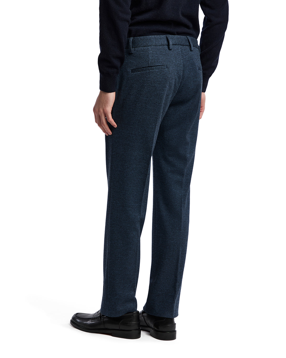 Campiglio blue houndstooth trousers