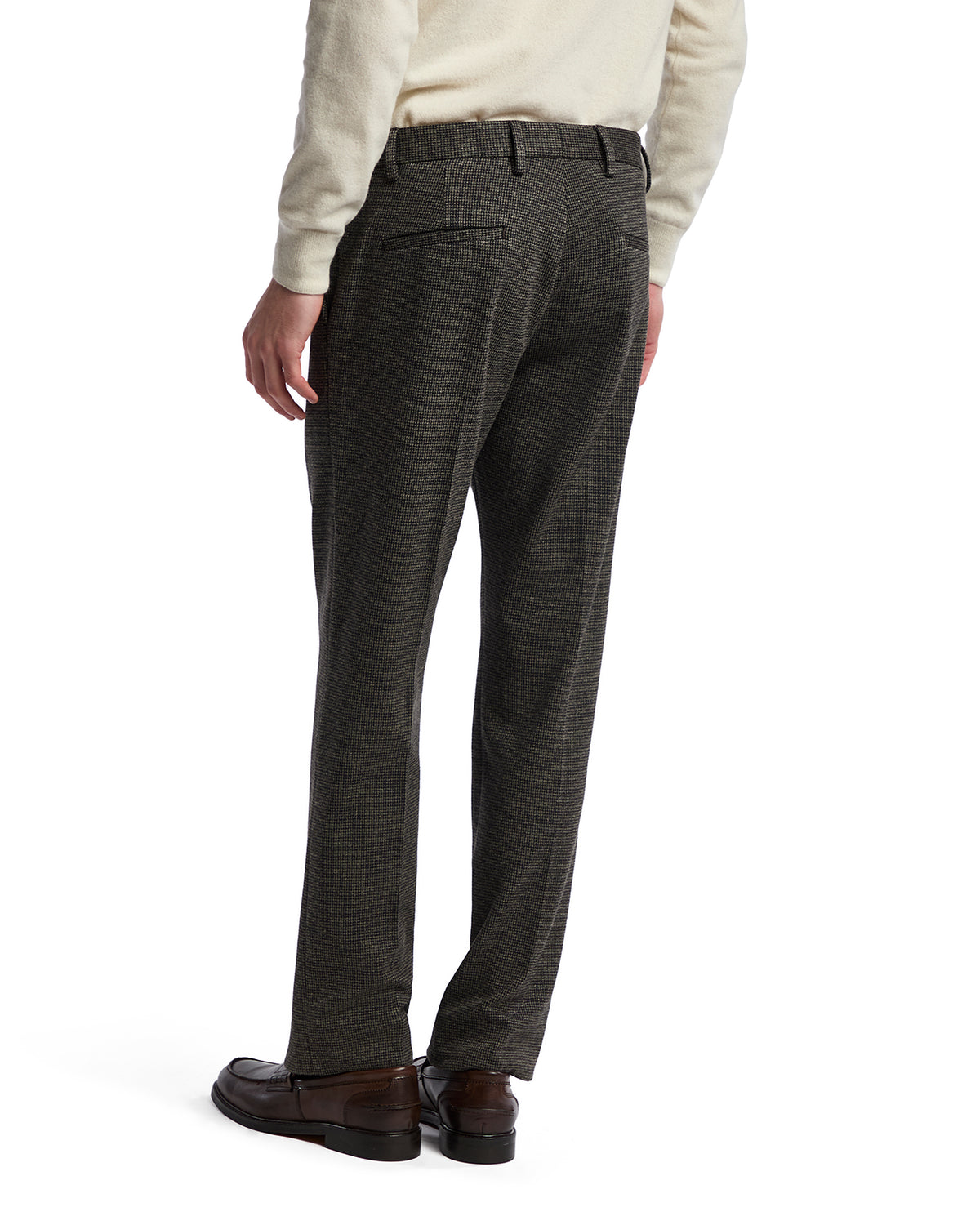 Campiglio dark houndstooth trousers