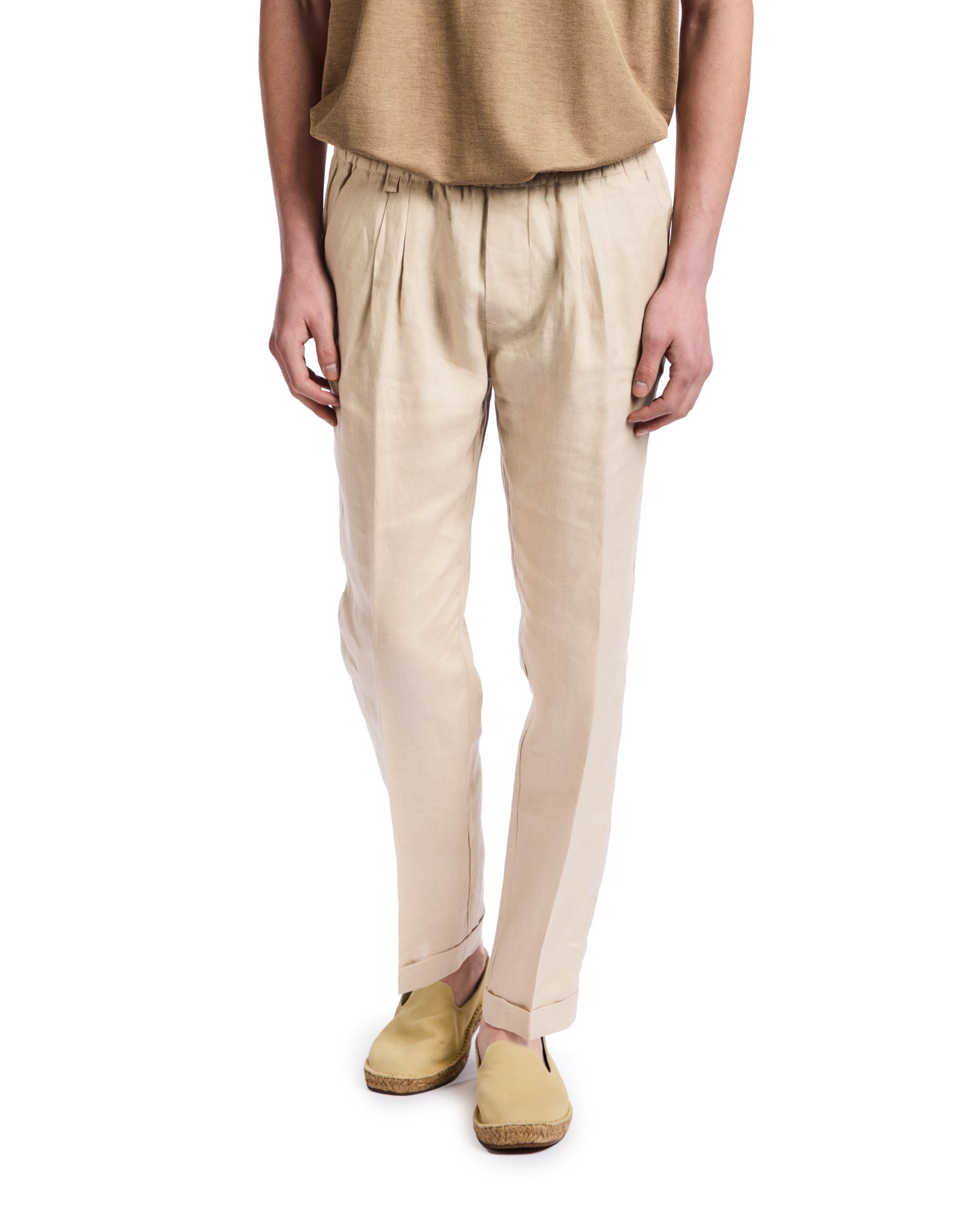 Cary trousers in pure linen string