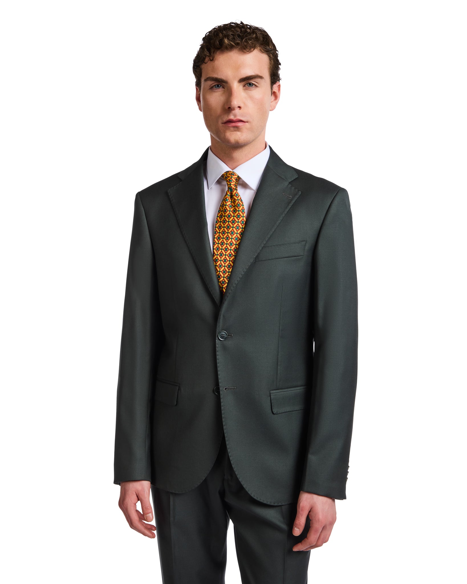 Perennial Barberis Canonico Military Wool Suit