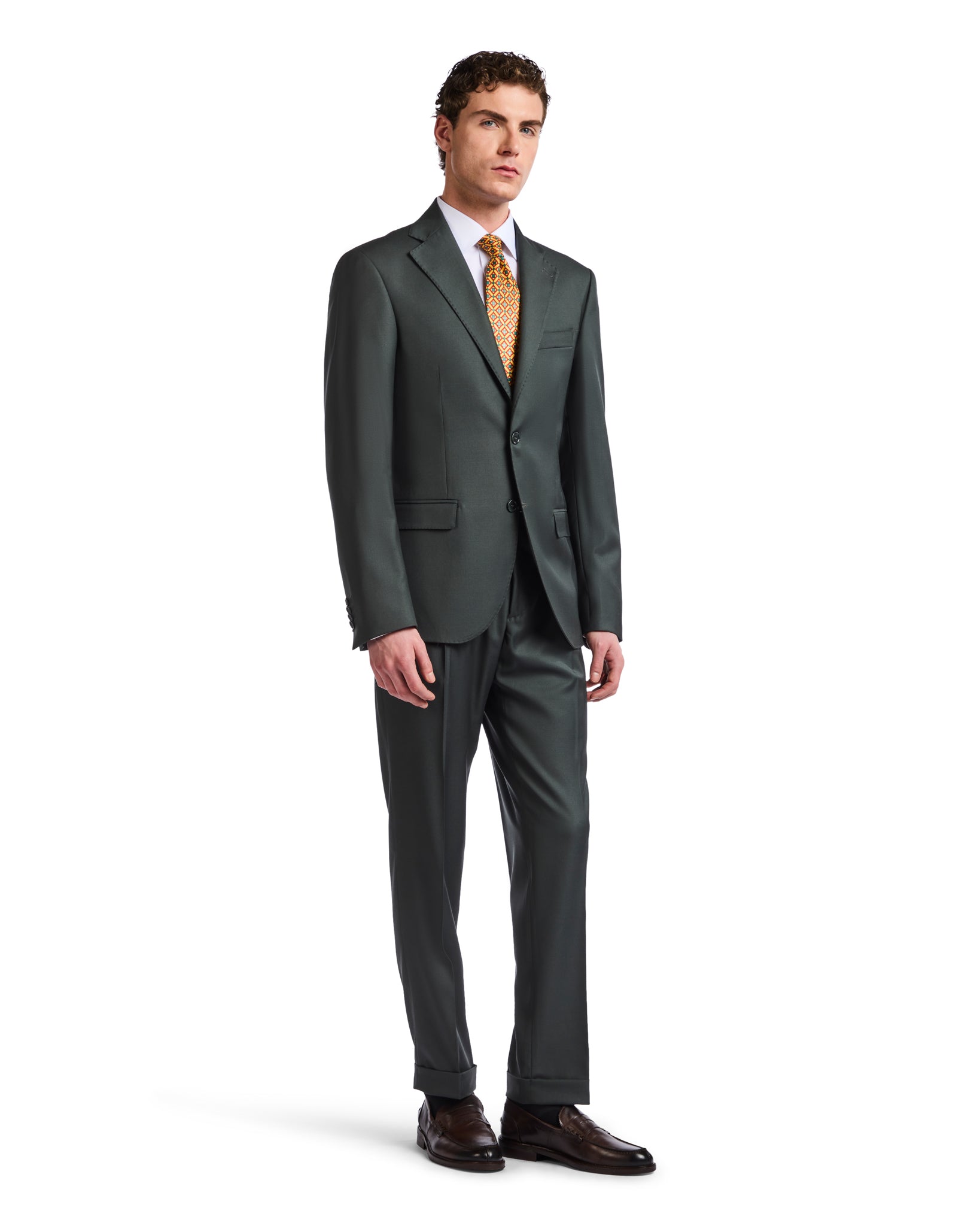 Perennial Barberis Canonico Military Wool Suit