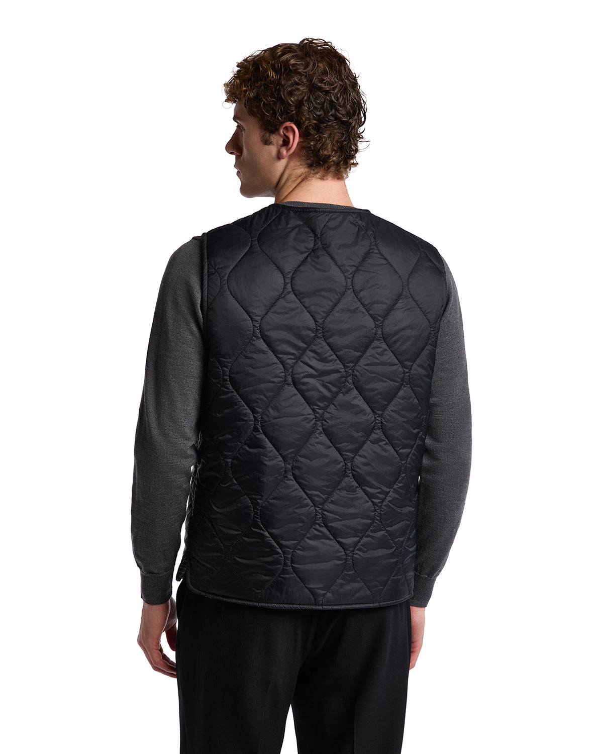 New Castle black vest