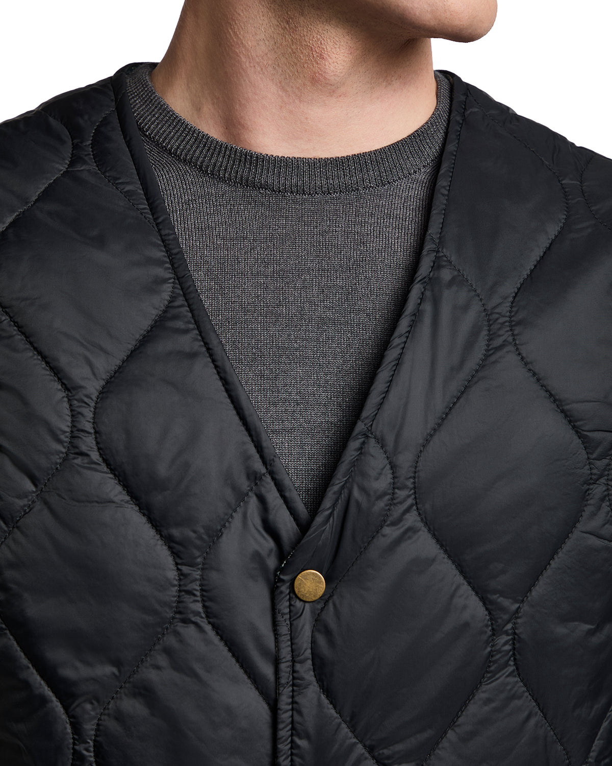 New Castle black vest