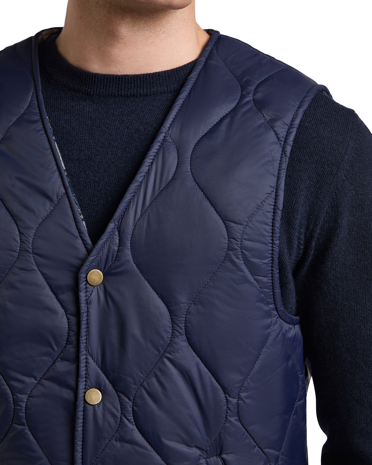 New Castle blue vest