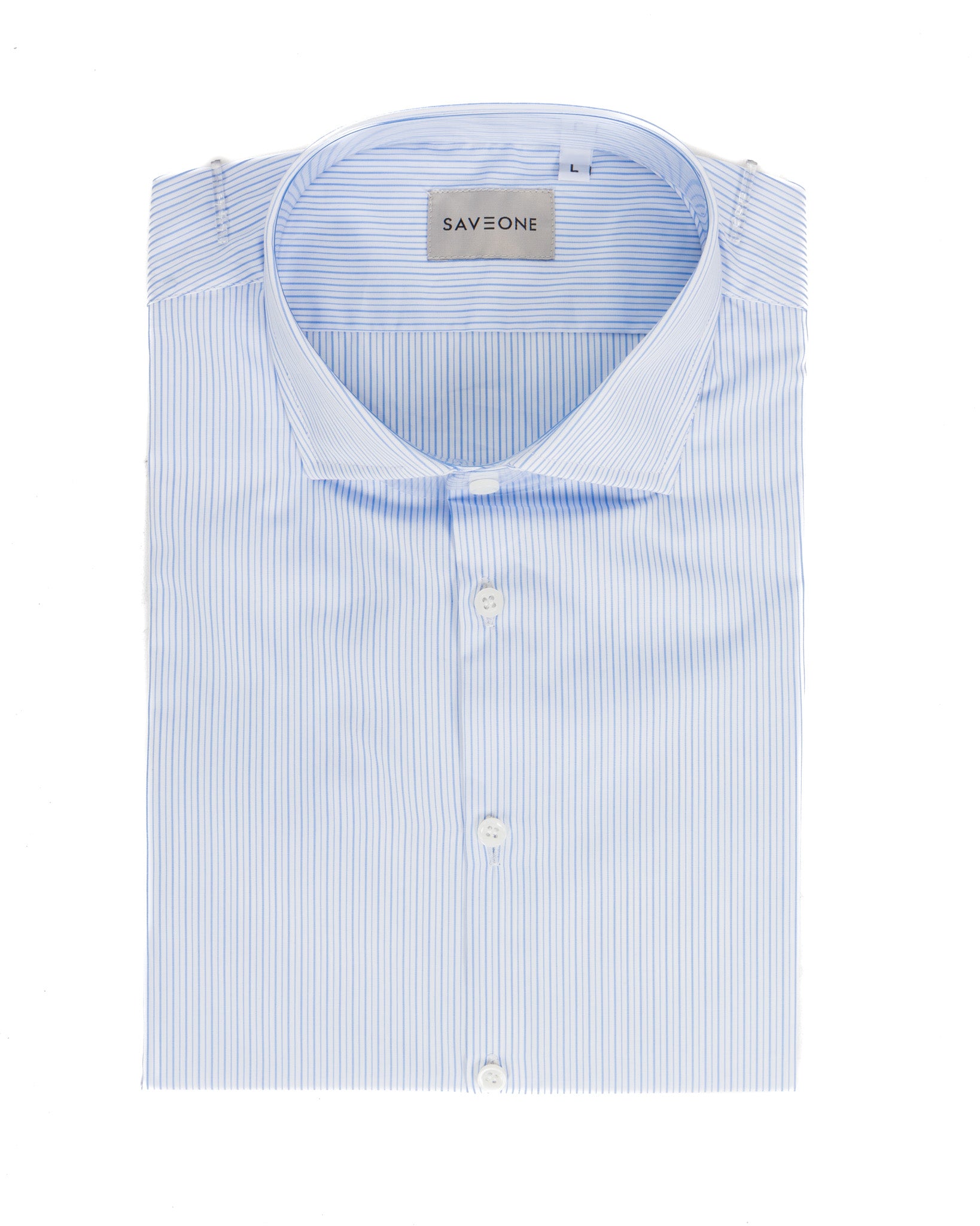 Shirt - slim fit thousand blue stripes