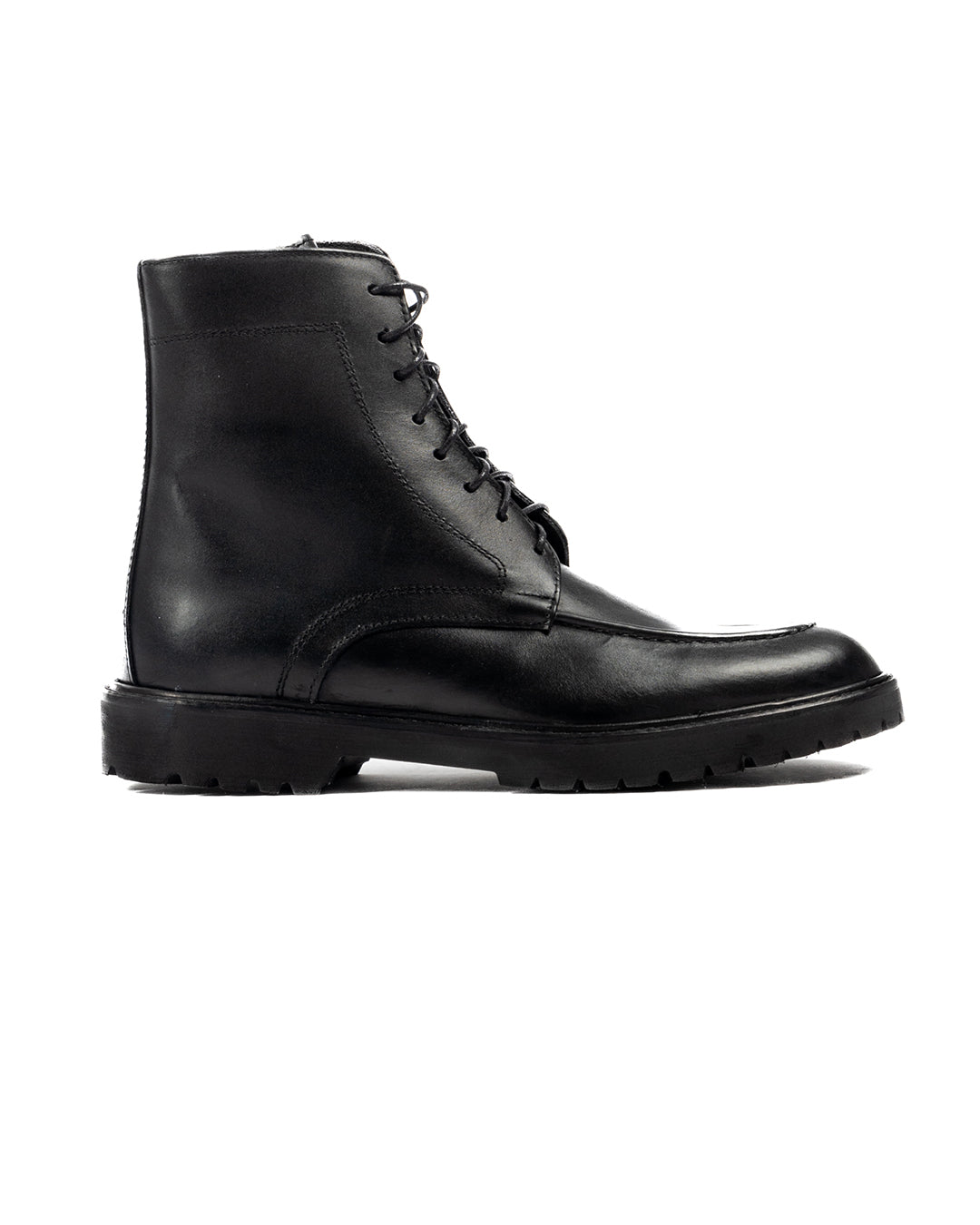 Astron - black leather boot