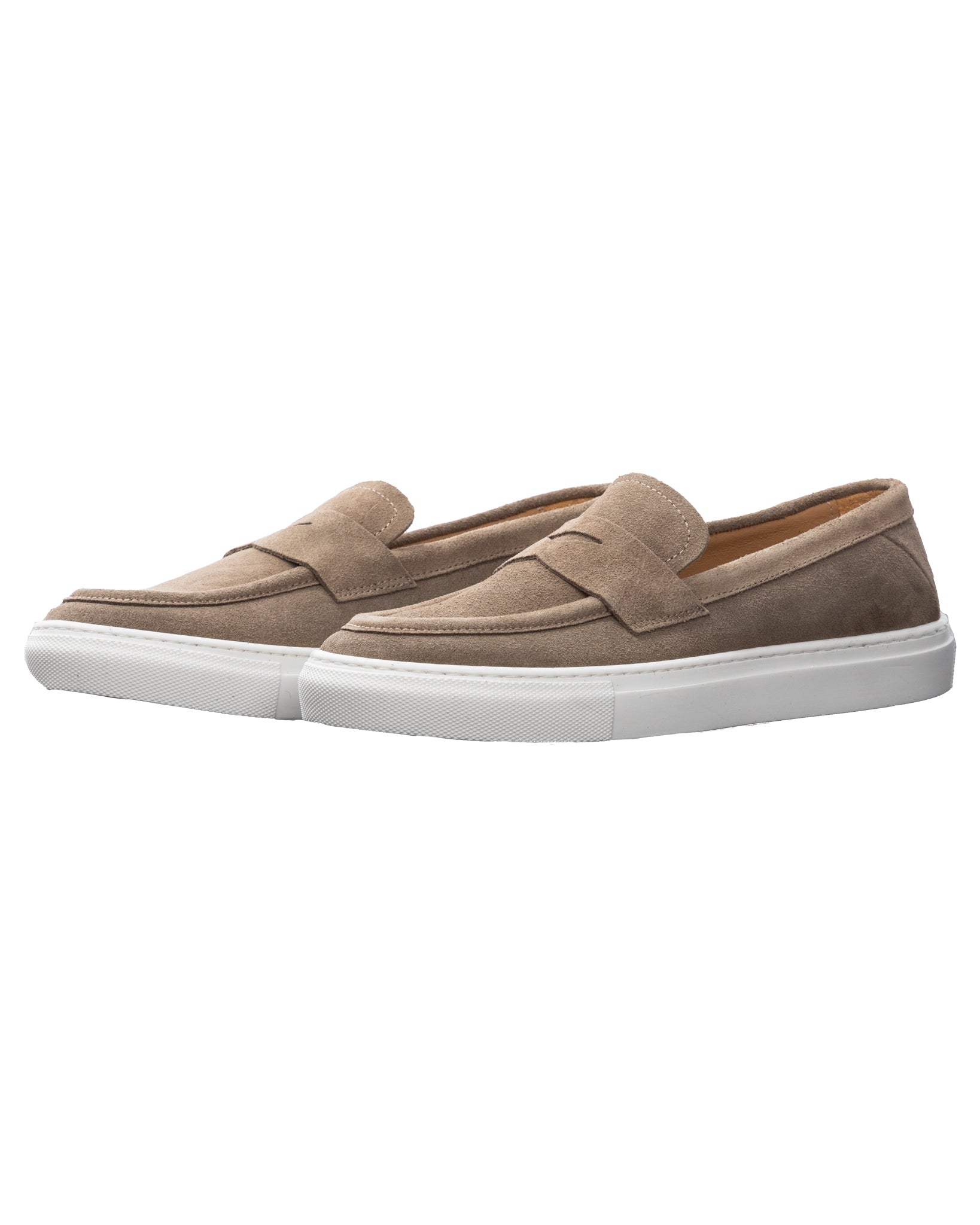 Salvador - tobacco suede slip-on