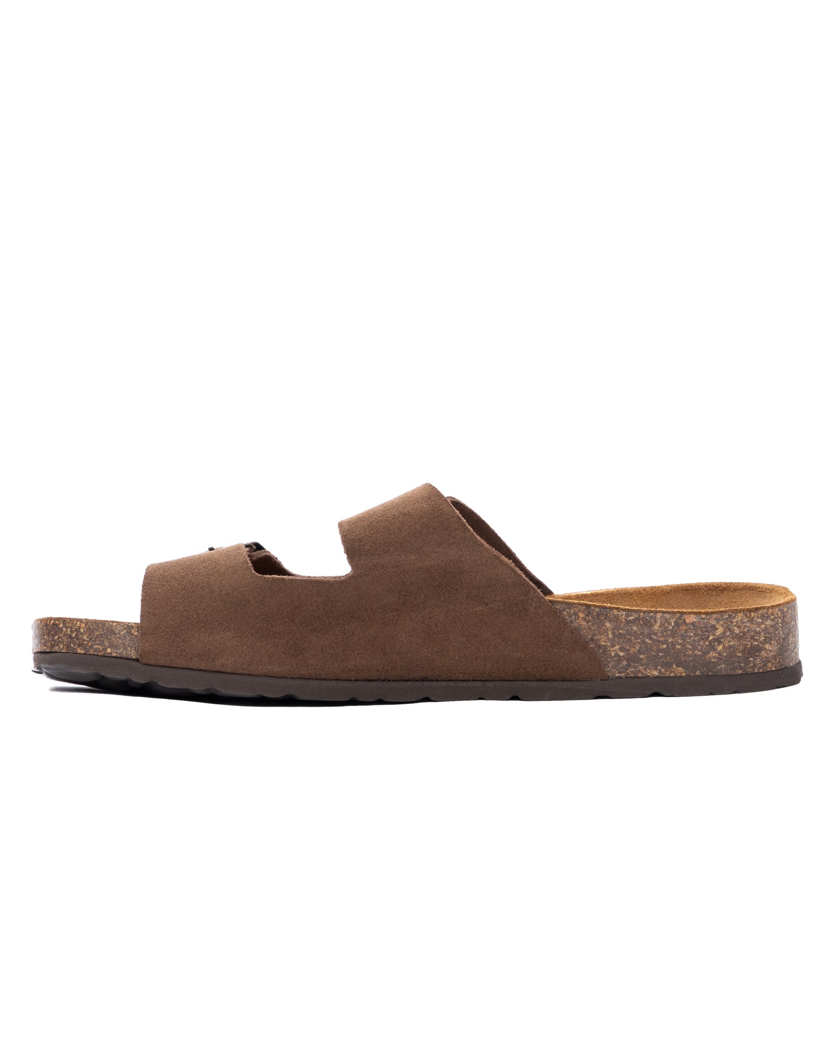 Lapo - dark brown suede slippers