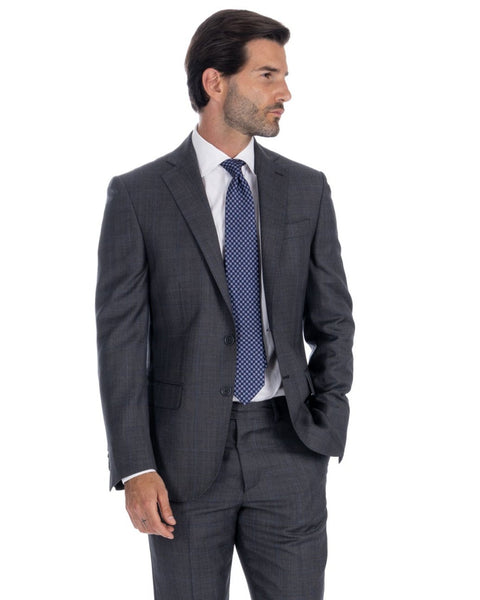 【THE SUIT COMPANY×REDA】3ピース M チャコールグレー O1A4520_354c2647-9027-44cf-