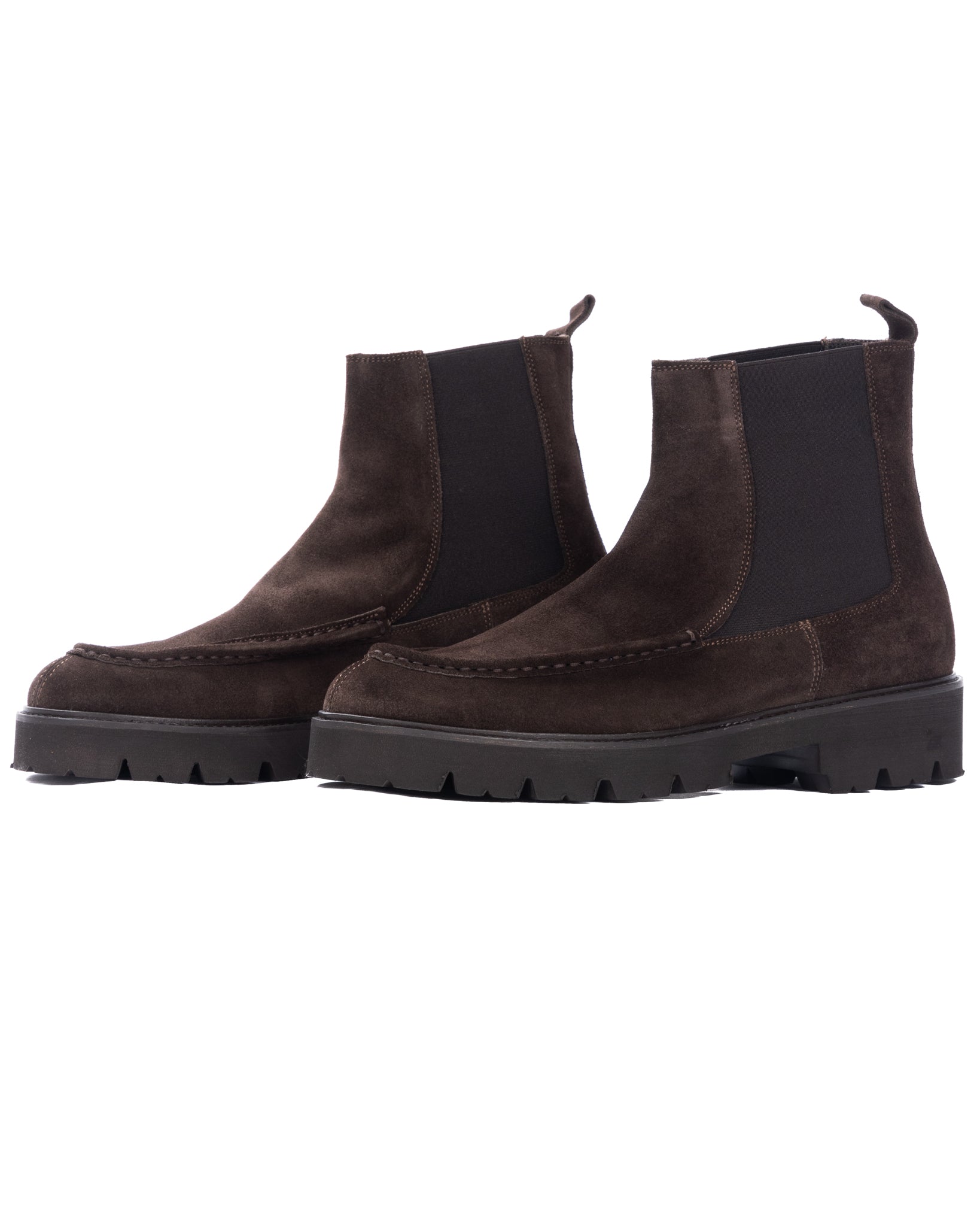 Mirfak - dark brown suede boot