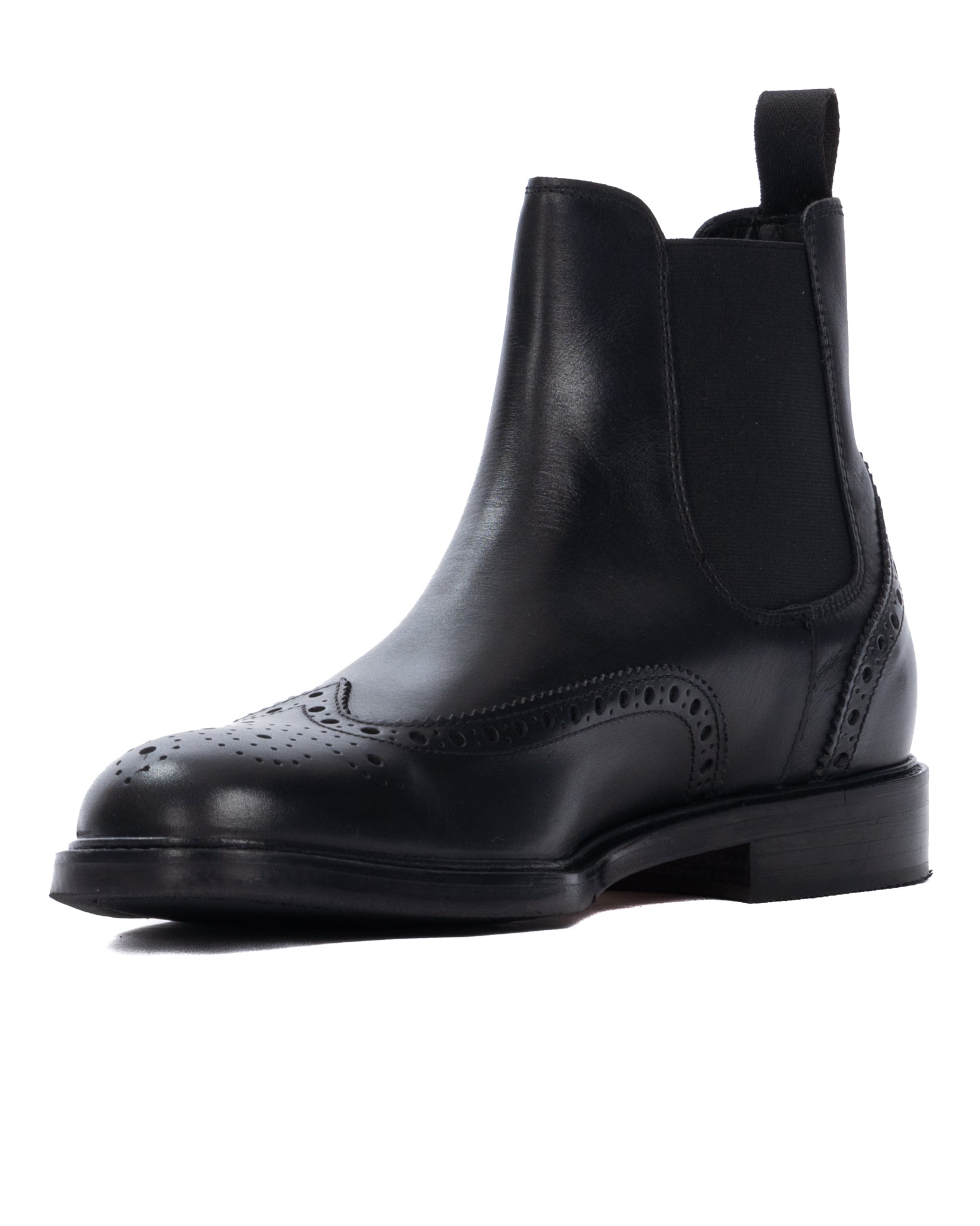 Altair - black leather twilio boot