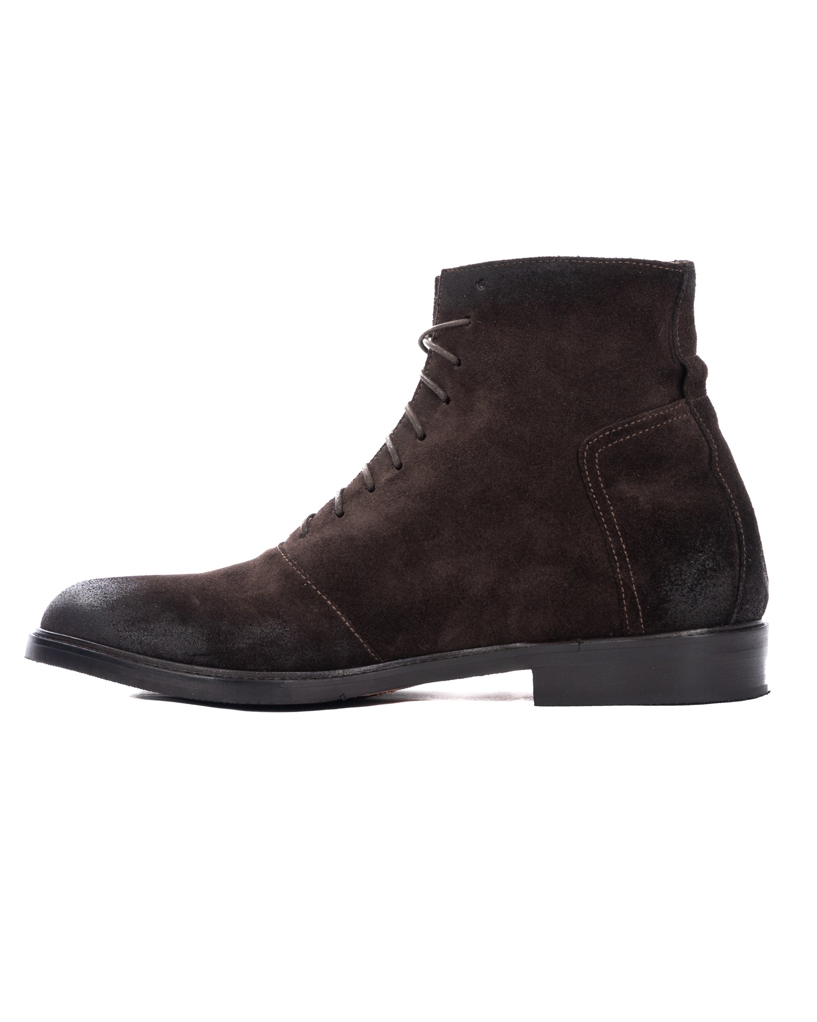 Houston - dark brown suede boot