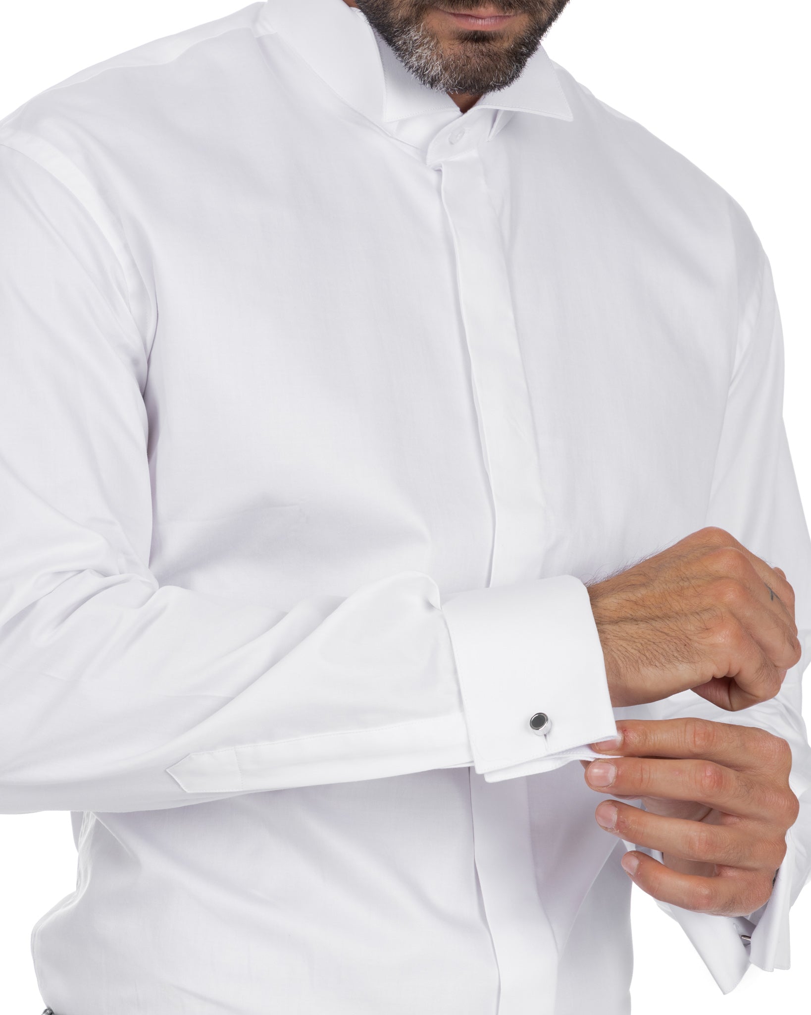 Chemise diplomatique blanche - basique en coton