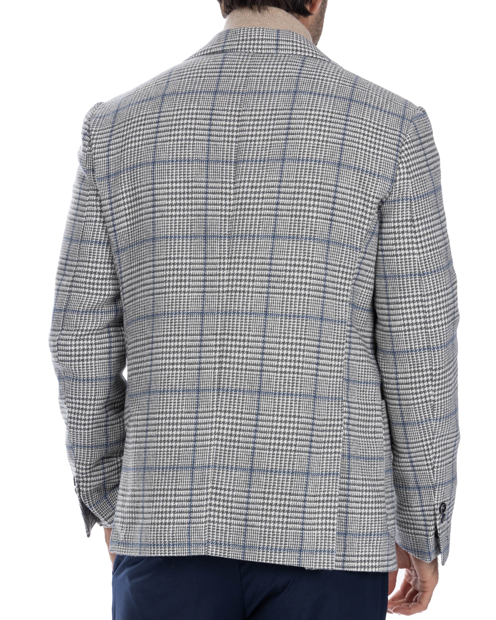 Dean - gray squared single-breasted jacket