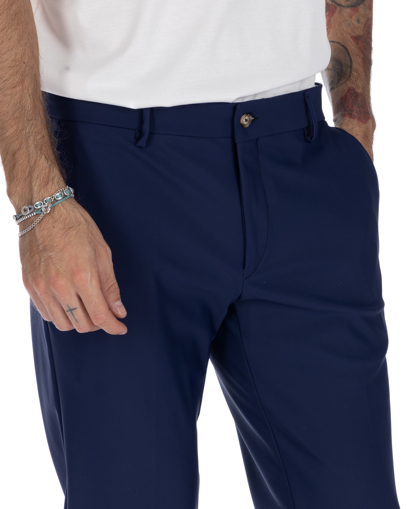 Olten - pantalon technique bleu