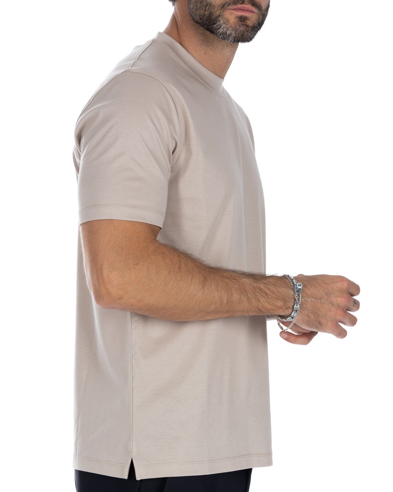 Delf - t-shirt en coton beige