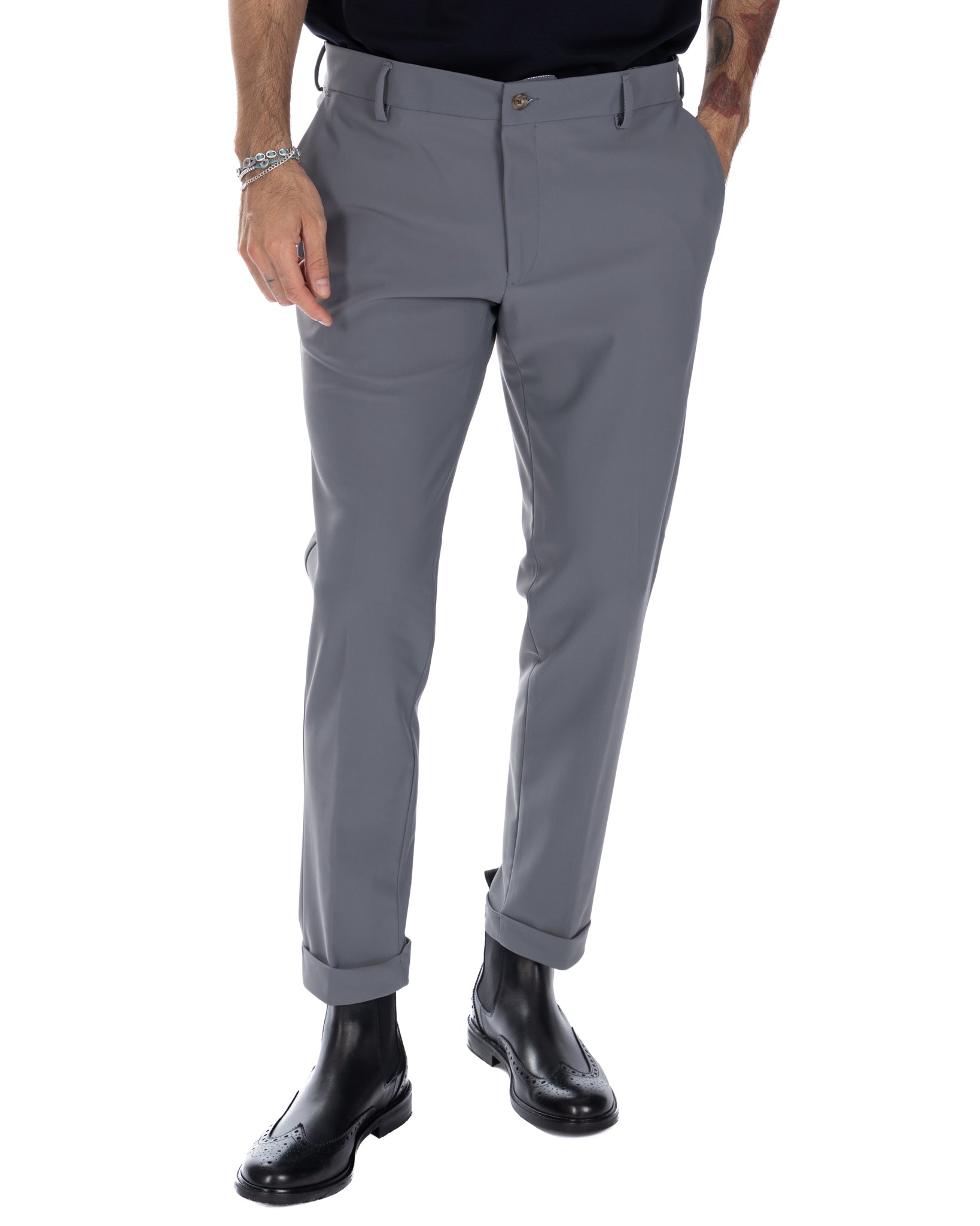 Olten - anthracite technical trousers