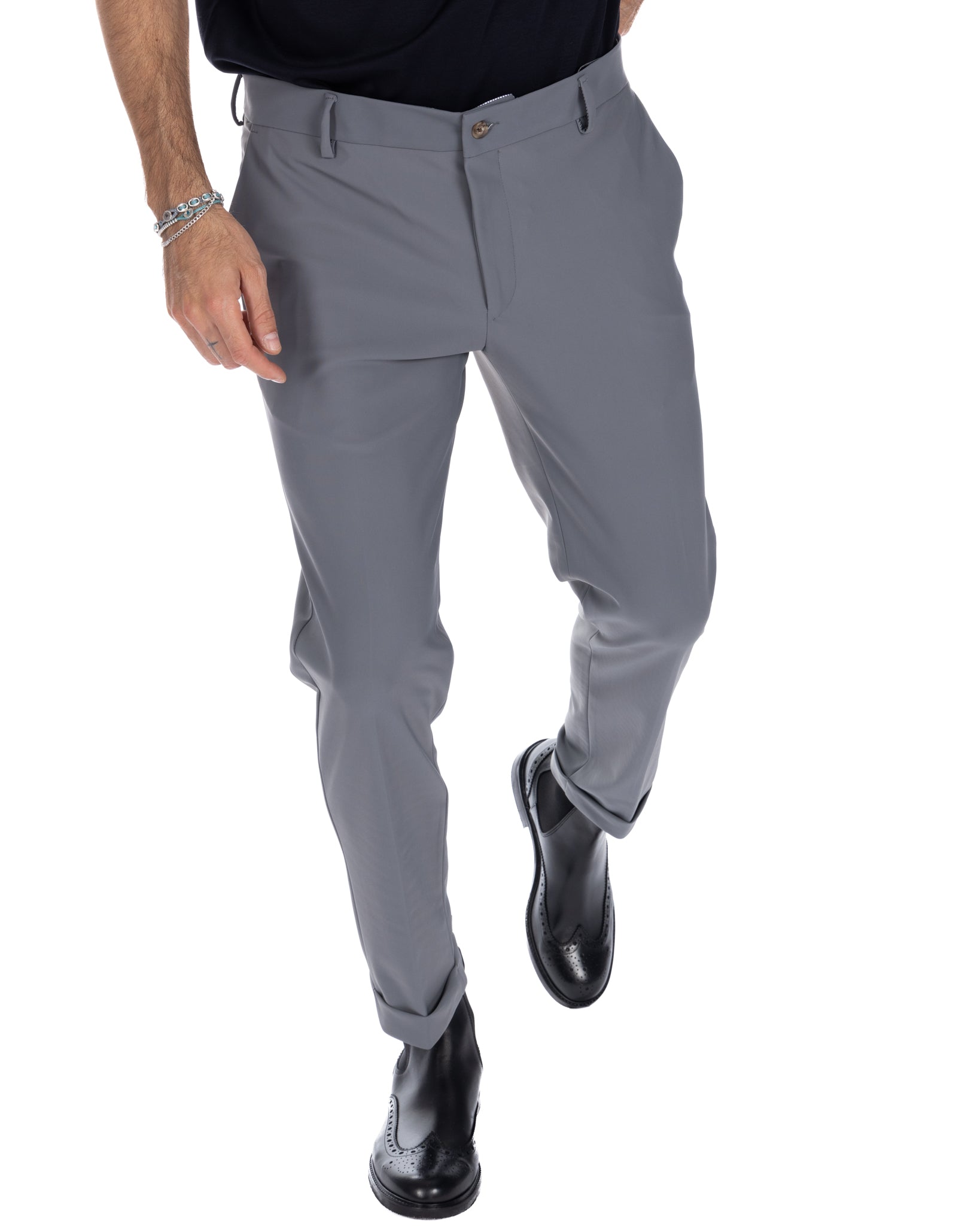 Olten - anthracite technical trousers