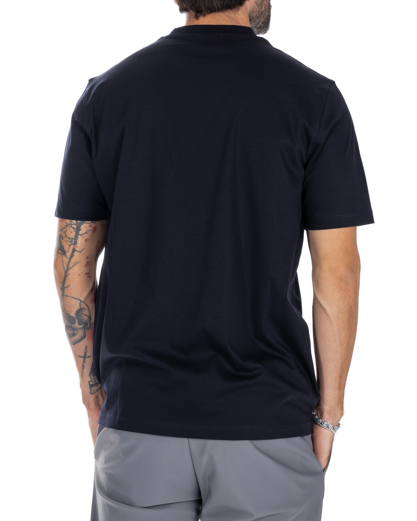 Delf - t-shirt en coton noir