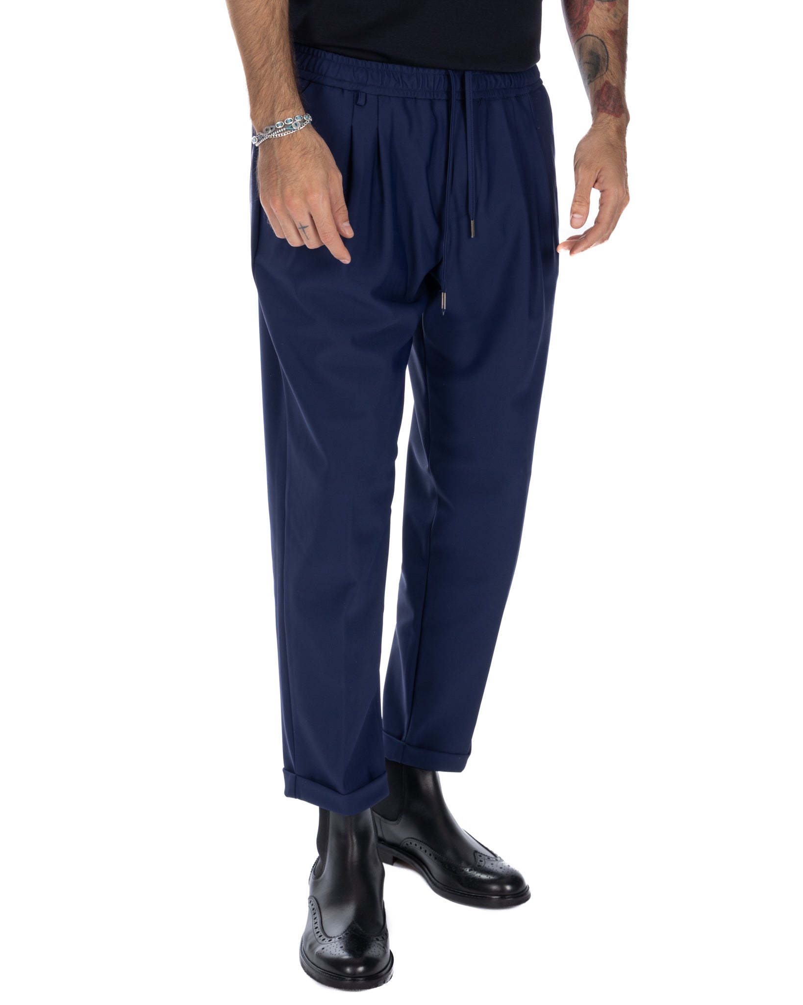 Steve - pantalaccio tecnico blu