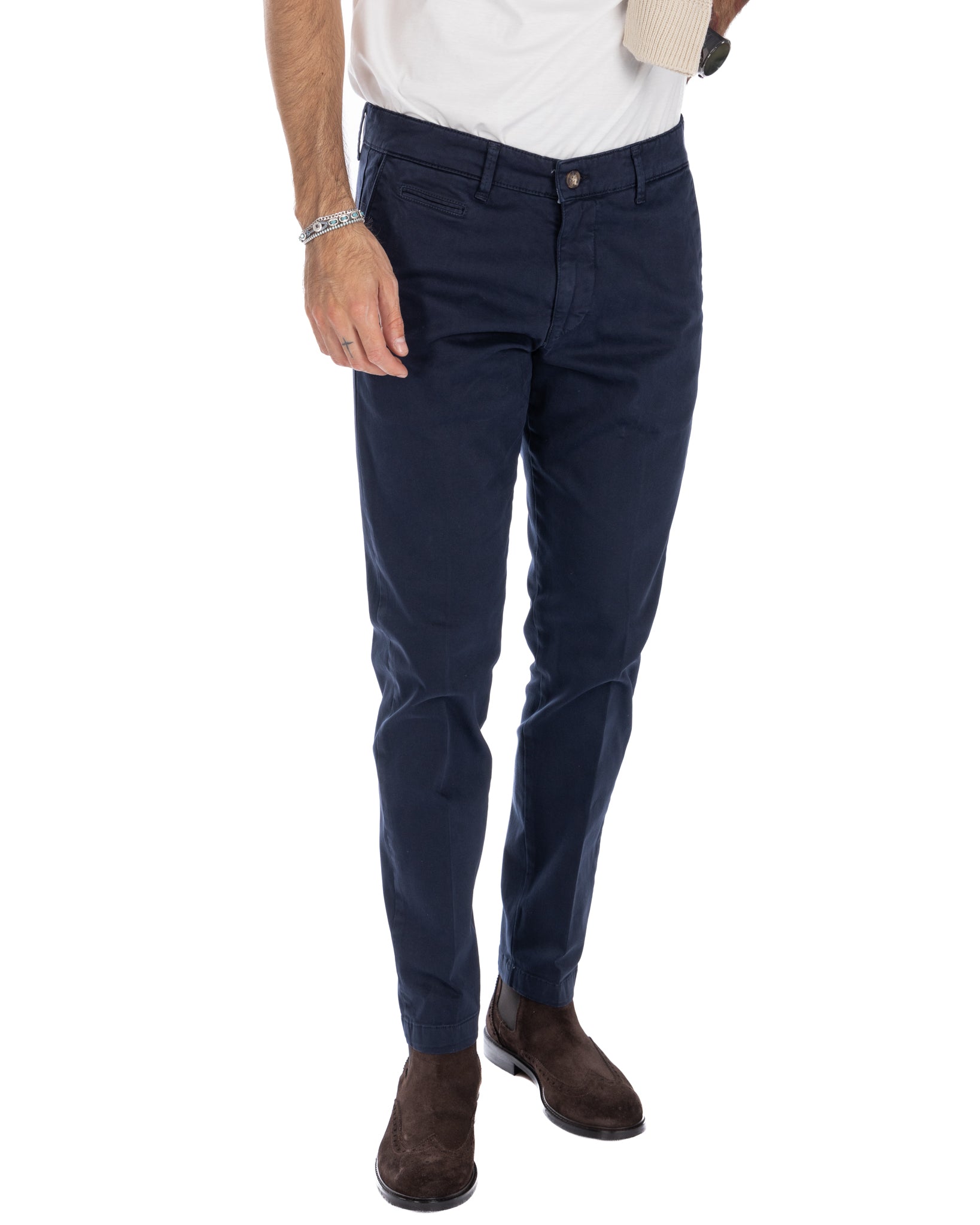 Paul - Pantalone basic blu