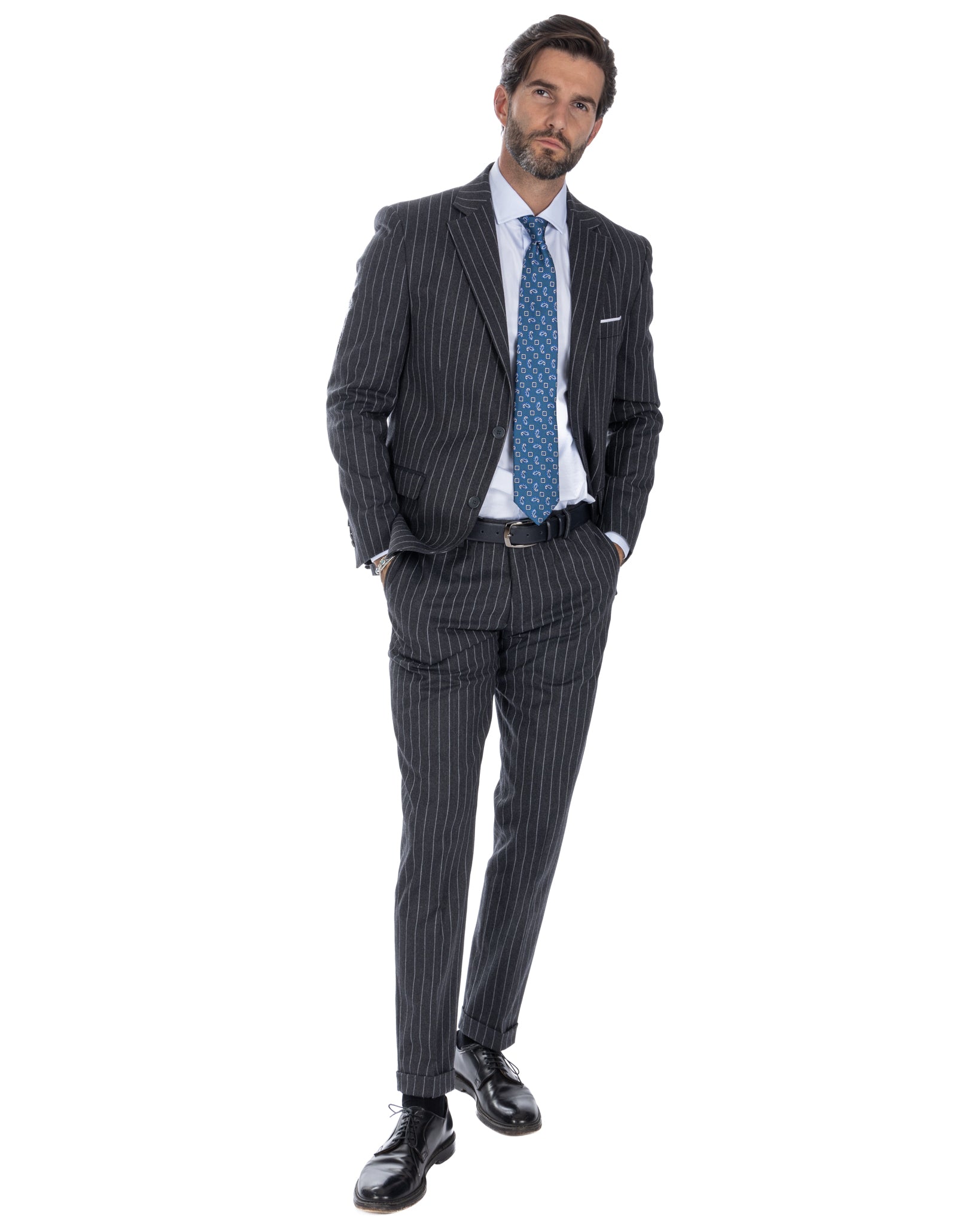 Toulouse - dark grey single breasted suit