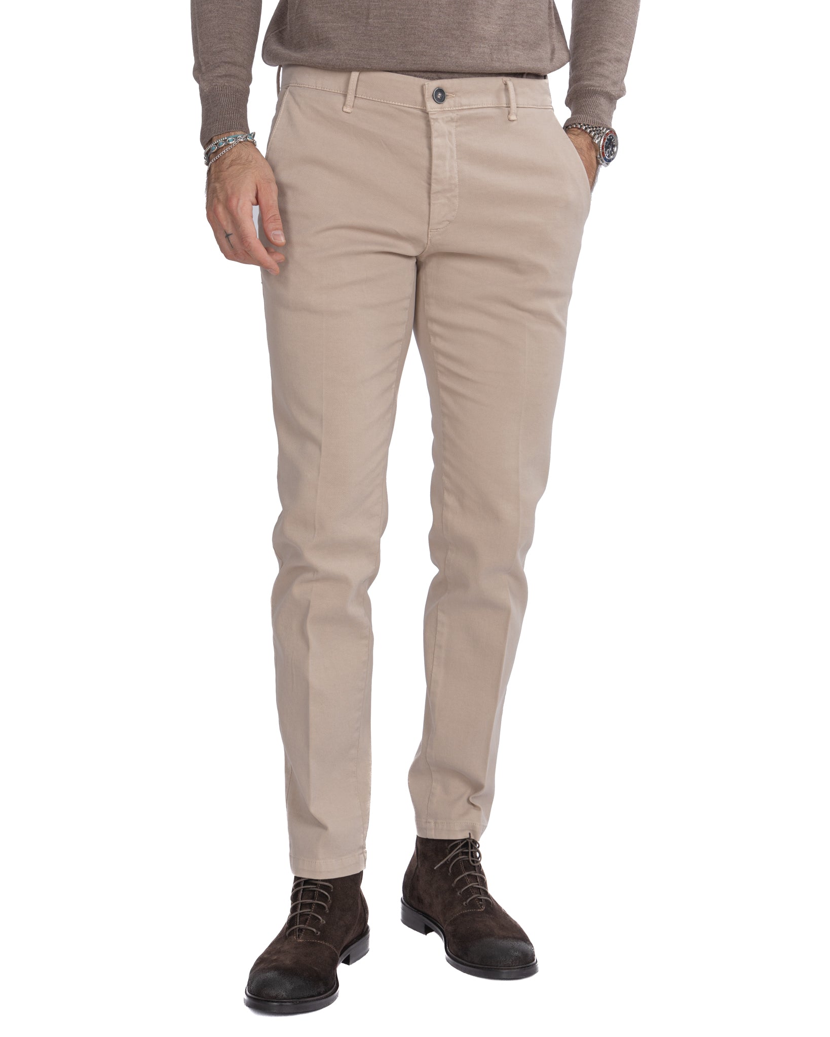 Jack - pantalon blindé beige