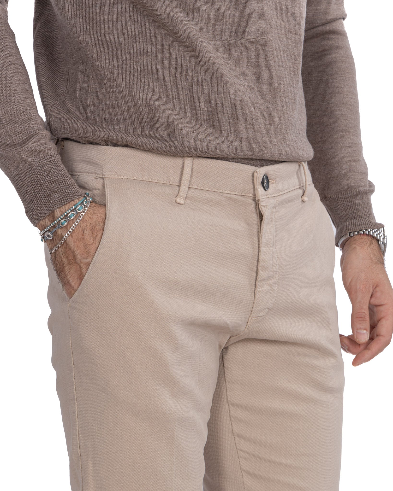 Jack - beige armored trousers